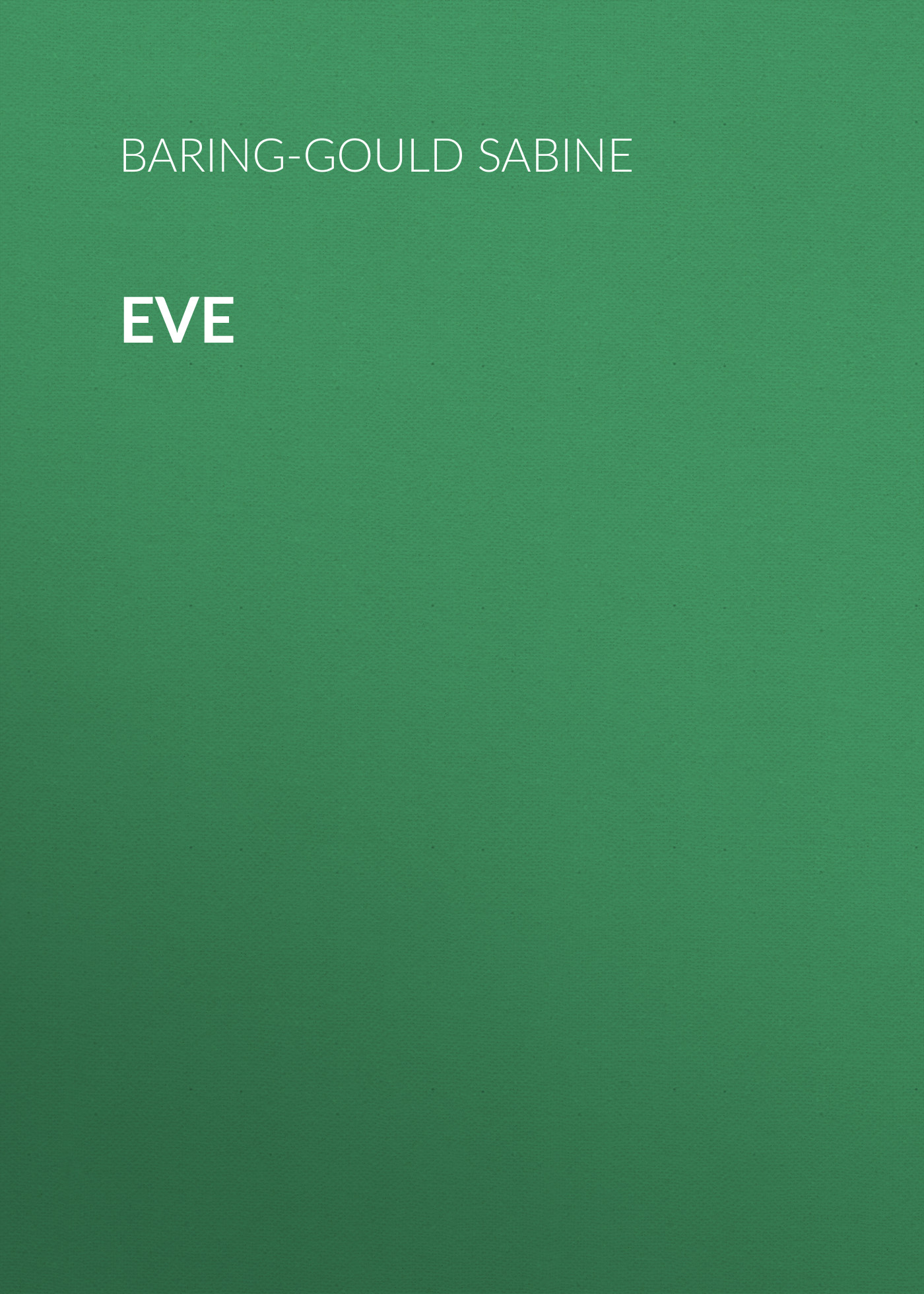 Обложка книги «Eve»