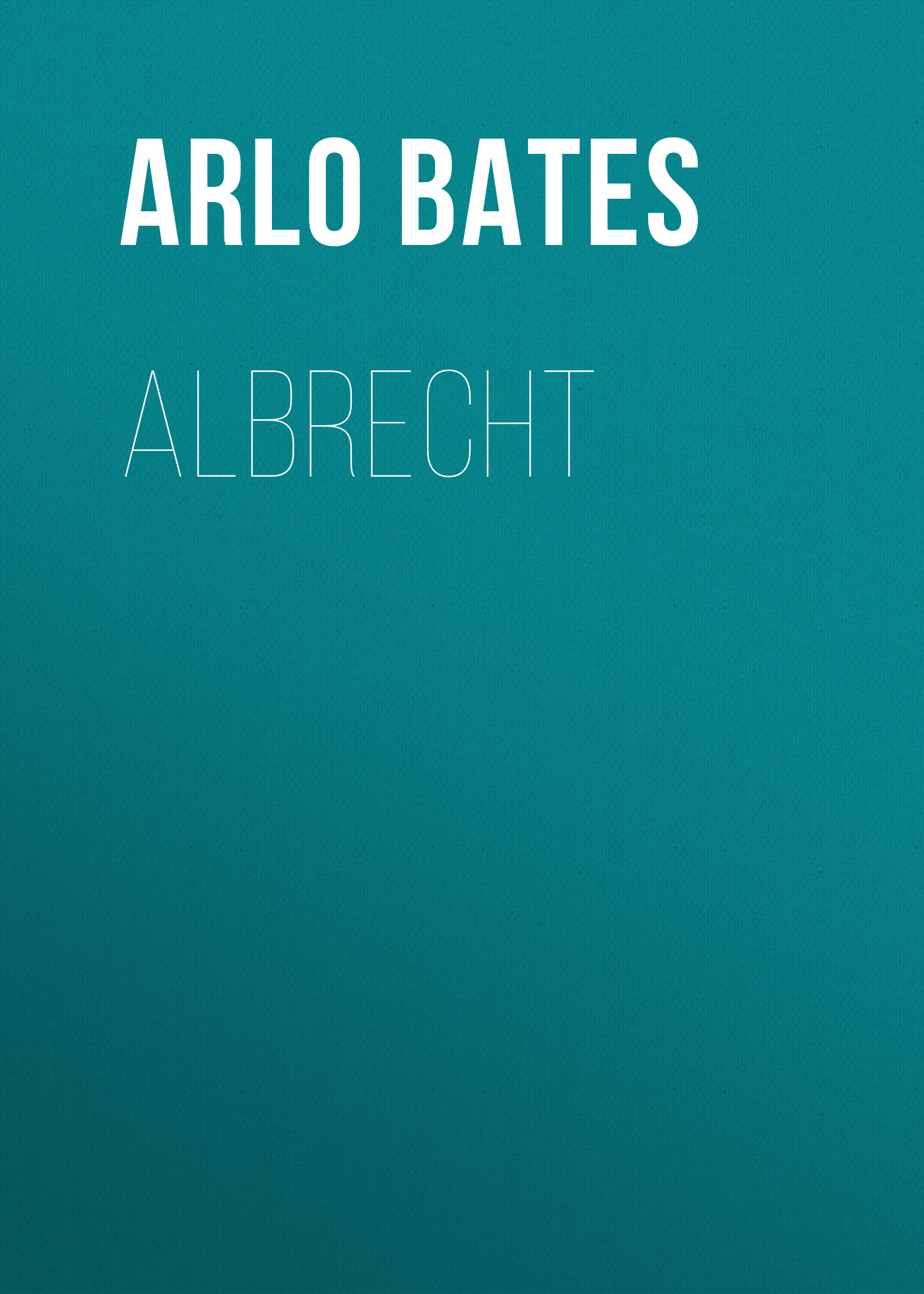 Обложка книги «Albrecht»