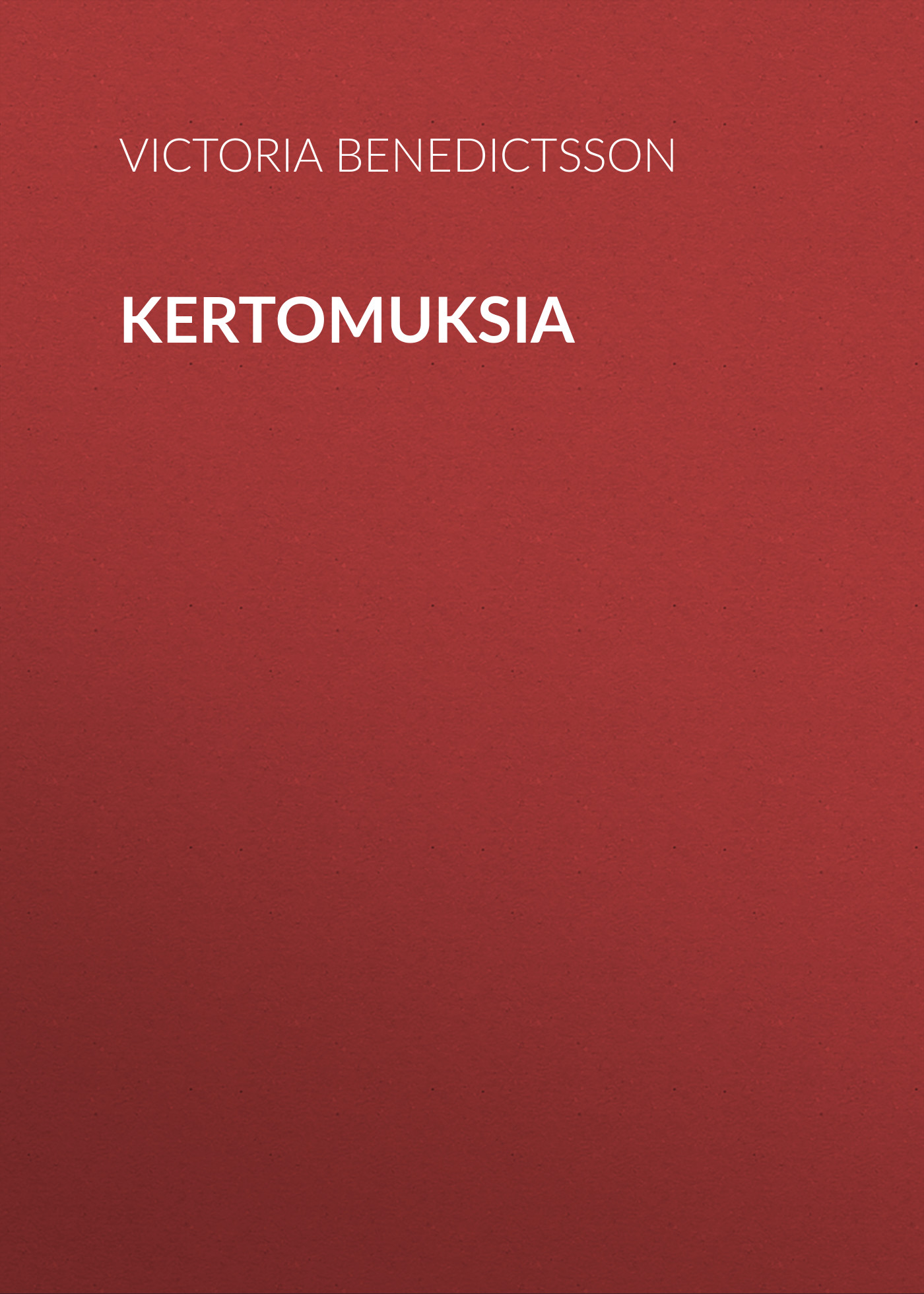 Обложка книги «Kertomuksia»