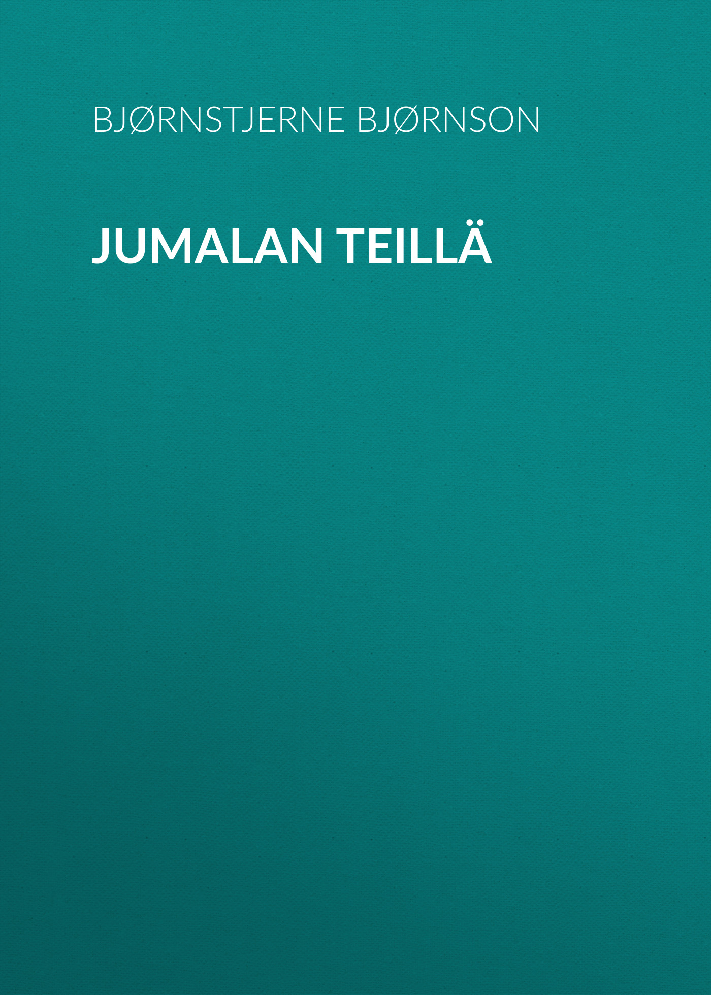 Обложка книги «Jumalan teillä»