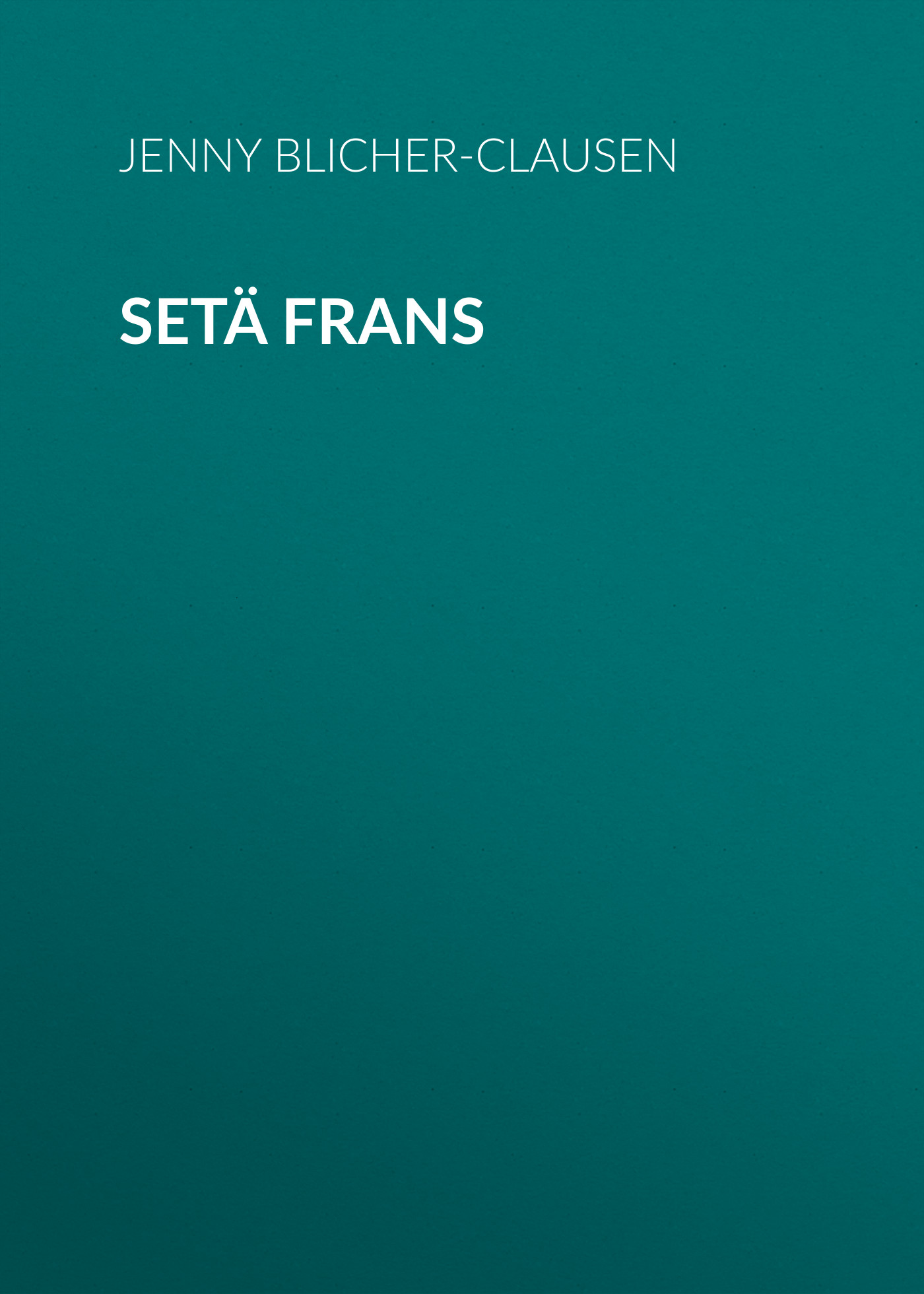 Обложка книги «Setä Frans»
