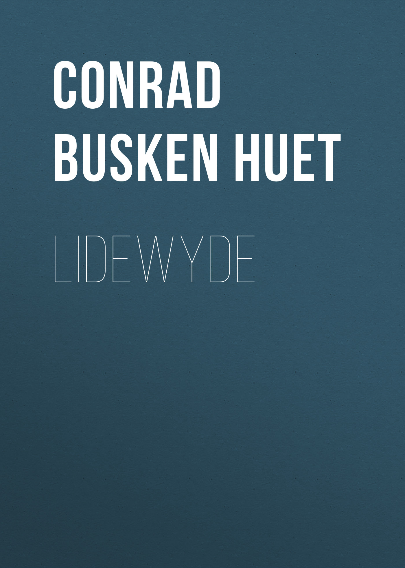 Обложка книги «Lidewyde»