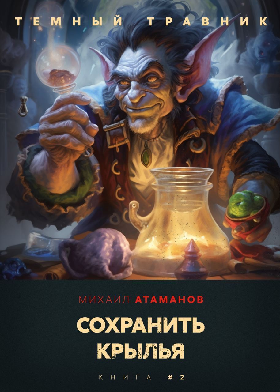 Обложка книги «Темный травник. Сохранить крылья»