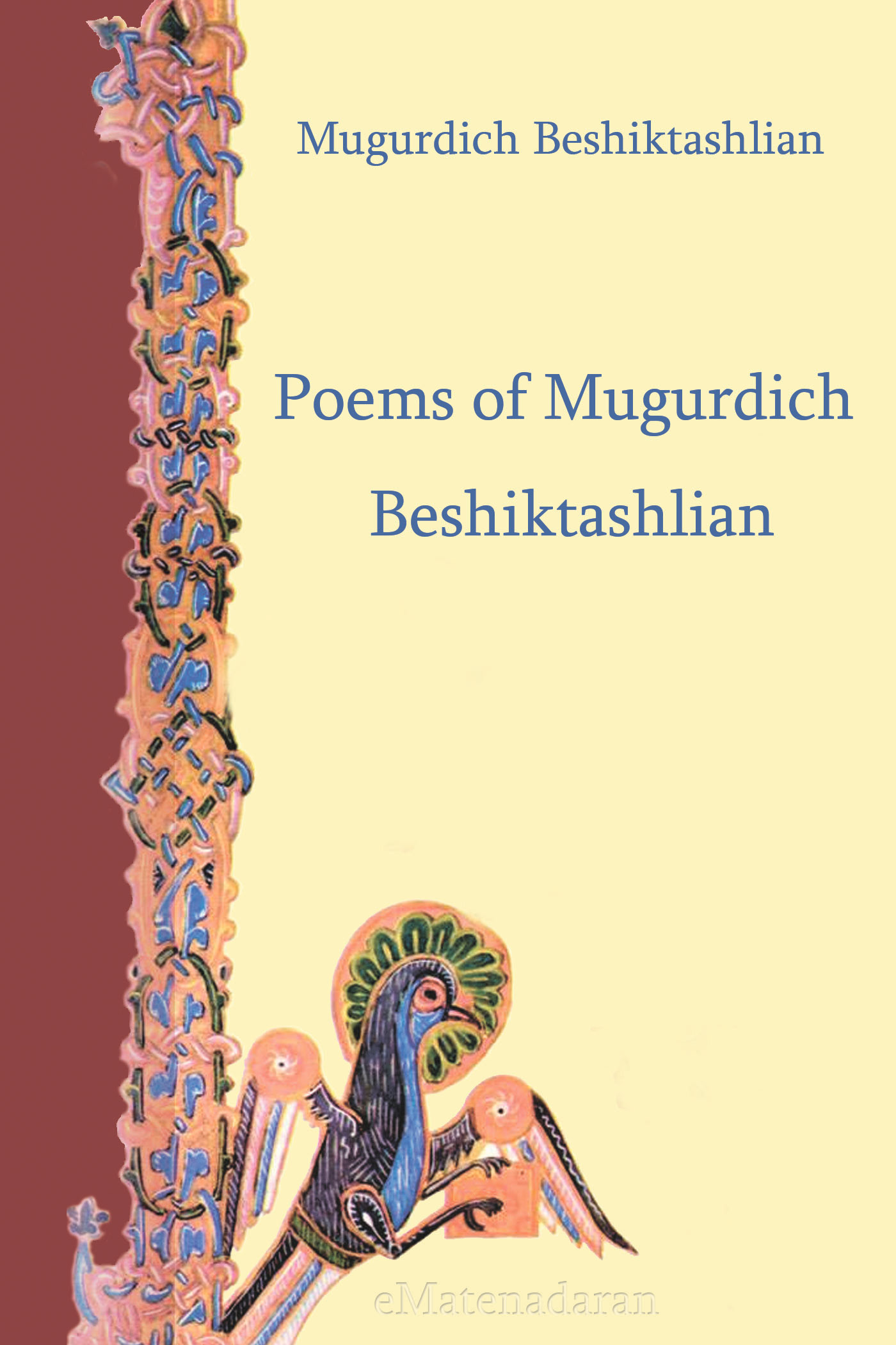Обложка книги «Poems of Mugurdich Beshiktashlian»