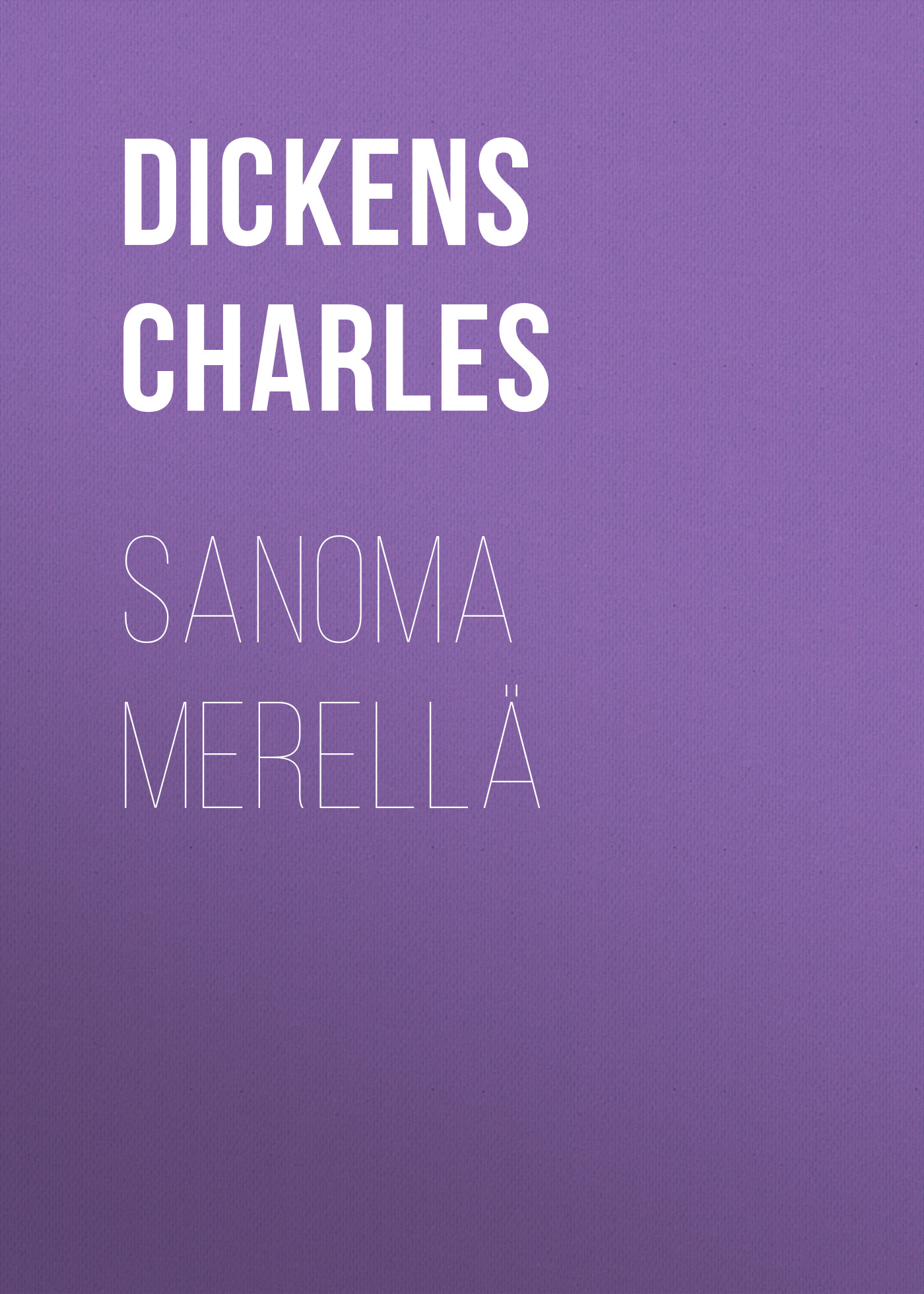 Обложка книги «Sanoma merellä»