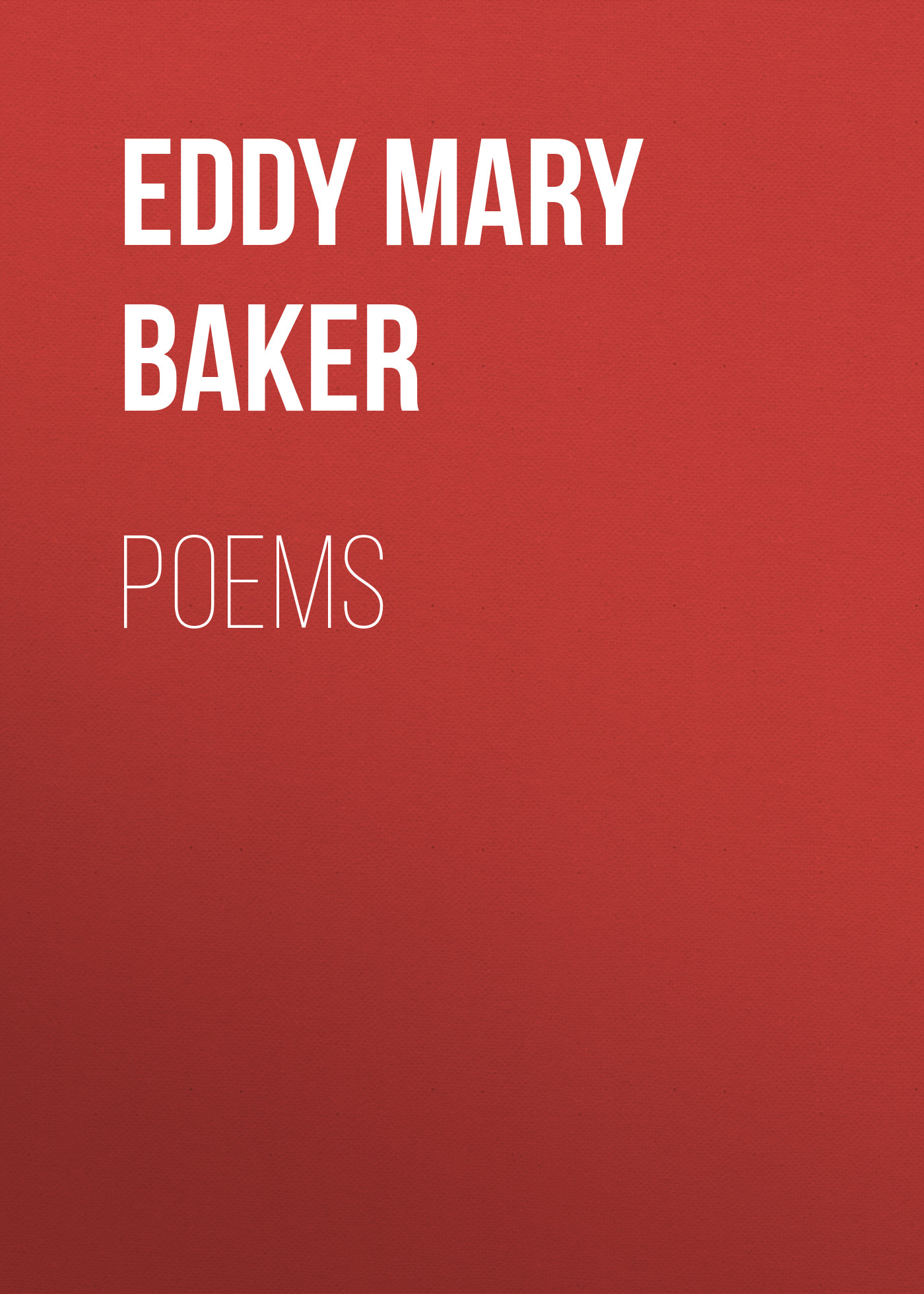 Обложка книги «Poems»