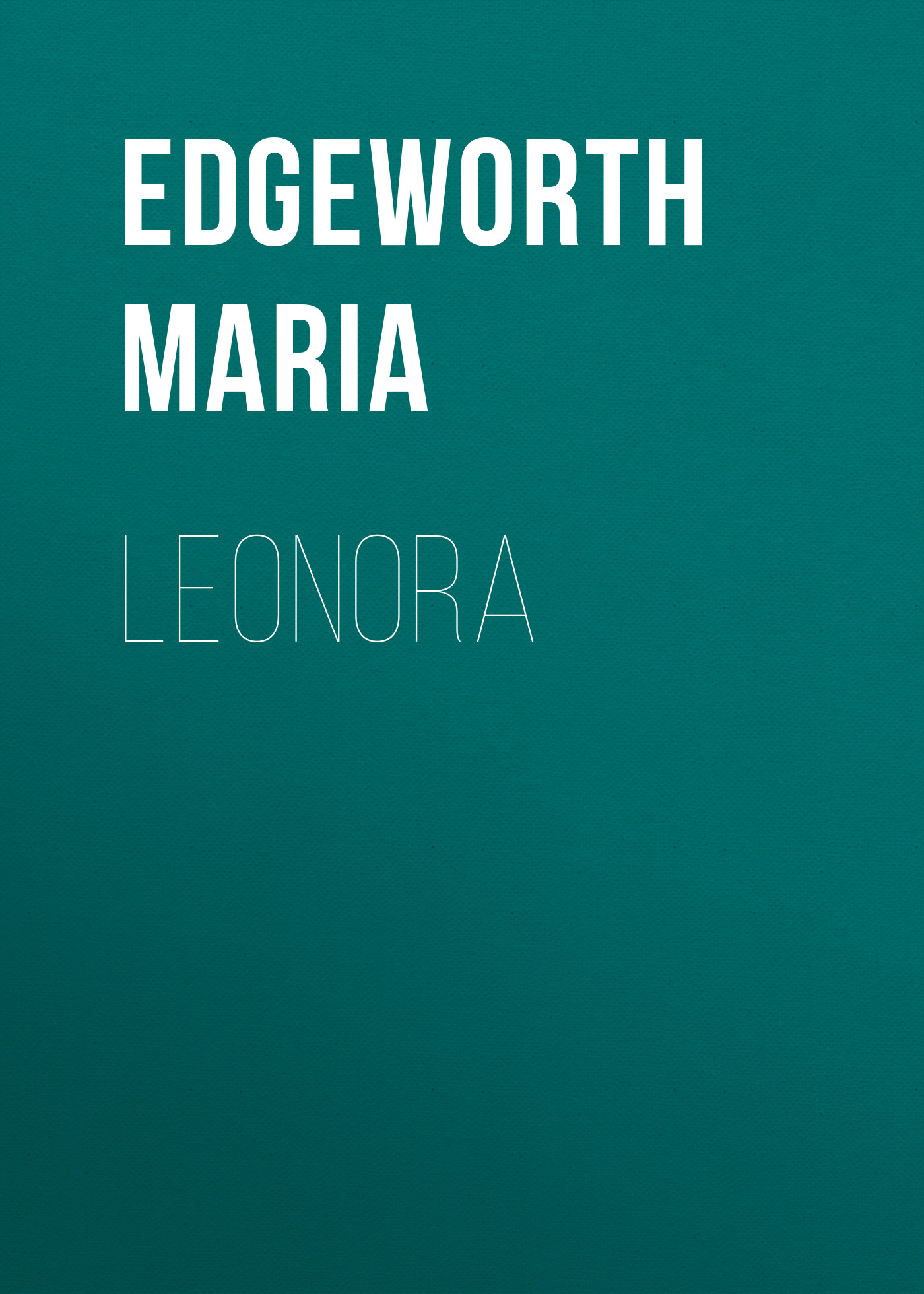 Обложка книги «Leonora»