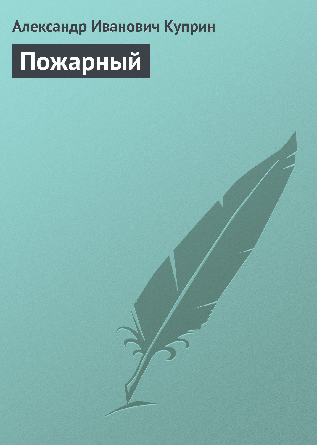 Обложка книги «Пожарный»