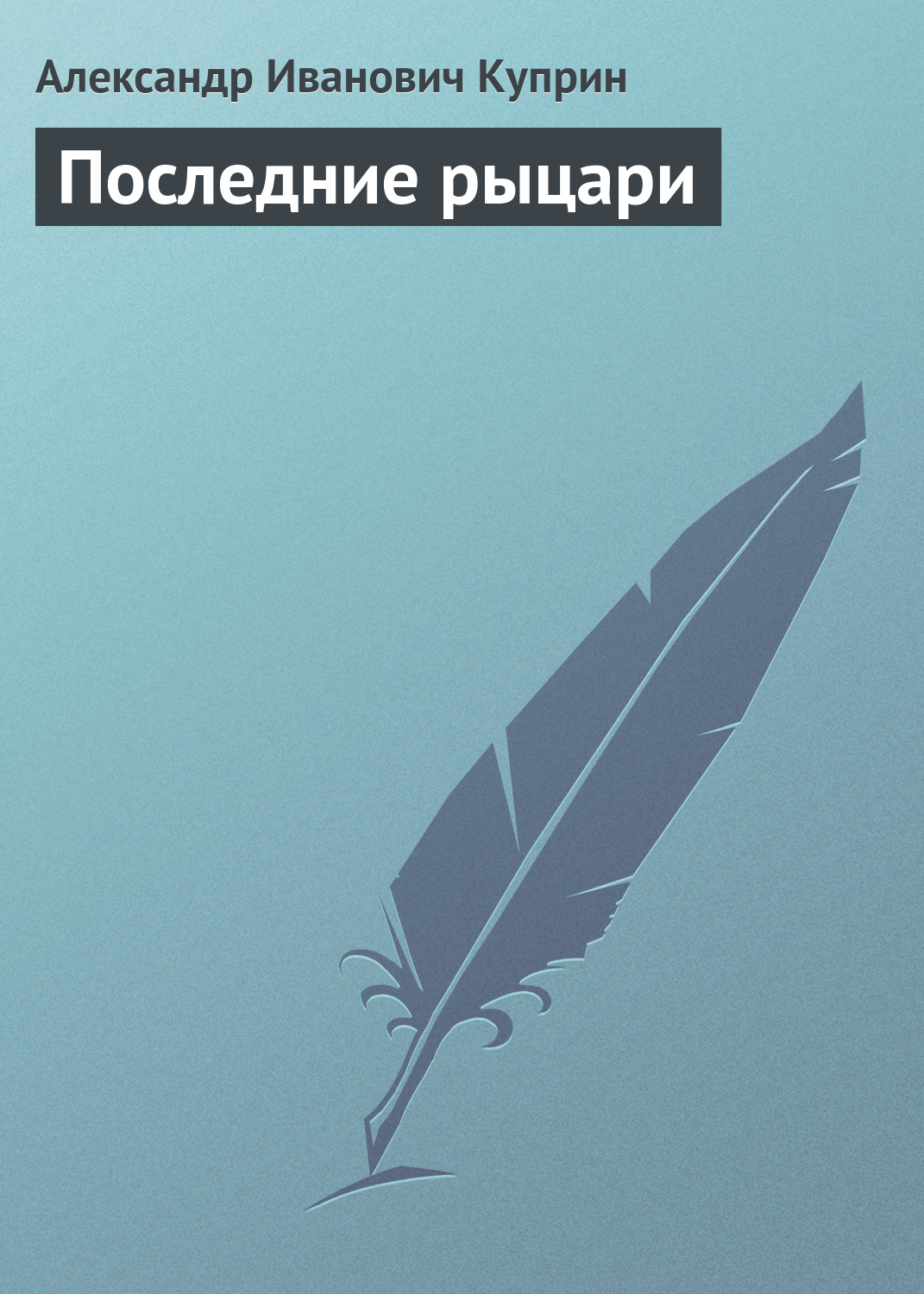 Обложка книги «Последние рыцари»