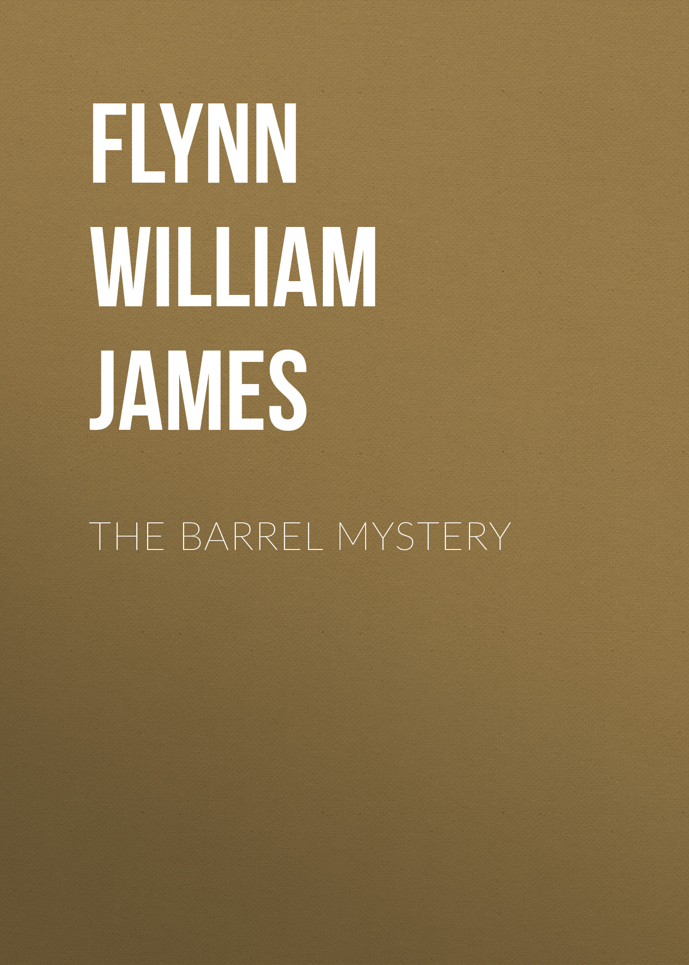Обложка книги «The Barrel Mystery»