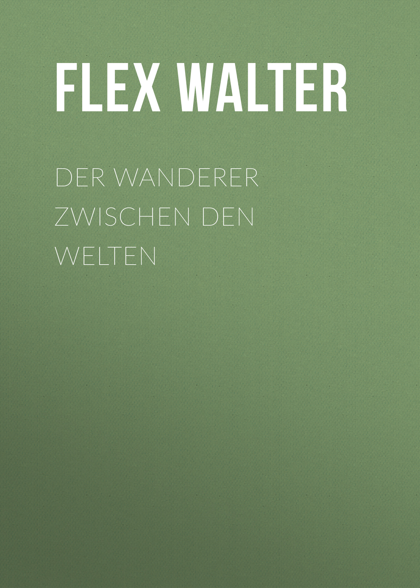 Обложка книги «Der Wanderer zwischen den Welten»