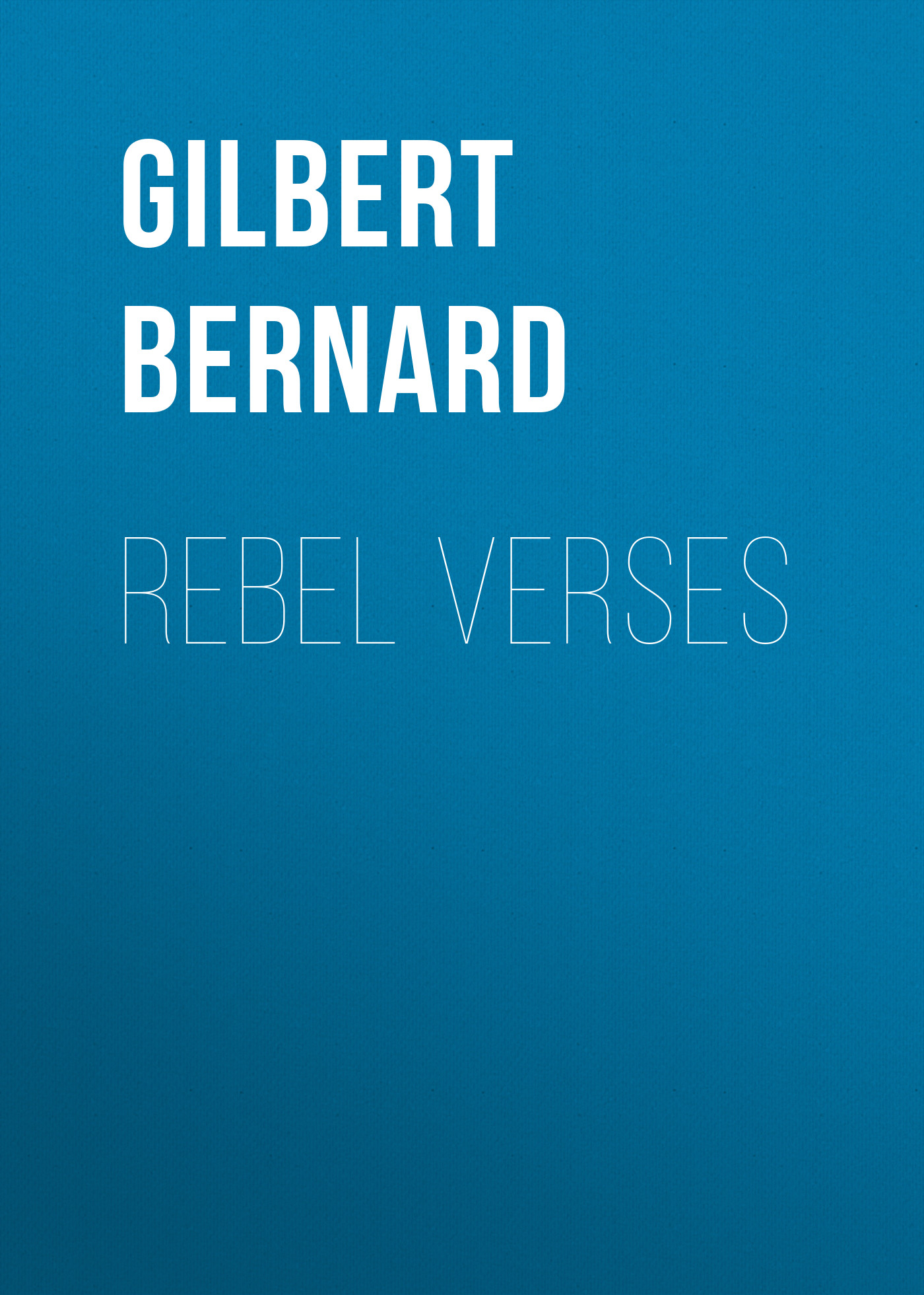 Обложка книги «Rebel Verses»