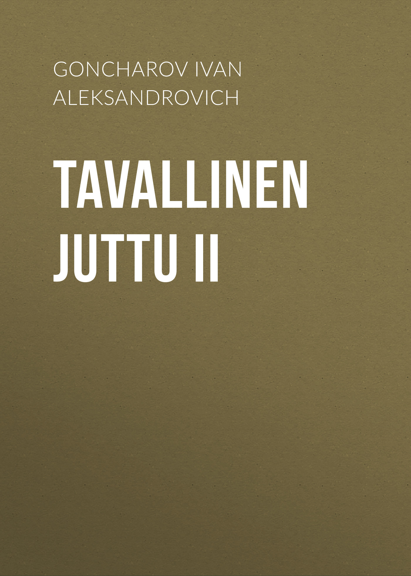 Обложка книги «Tavallinen juttu II»