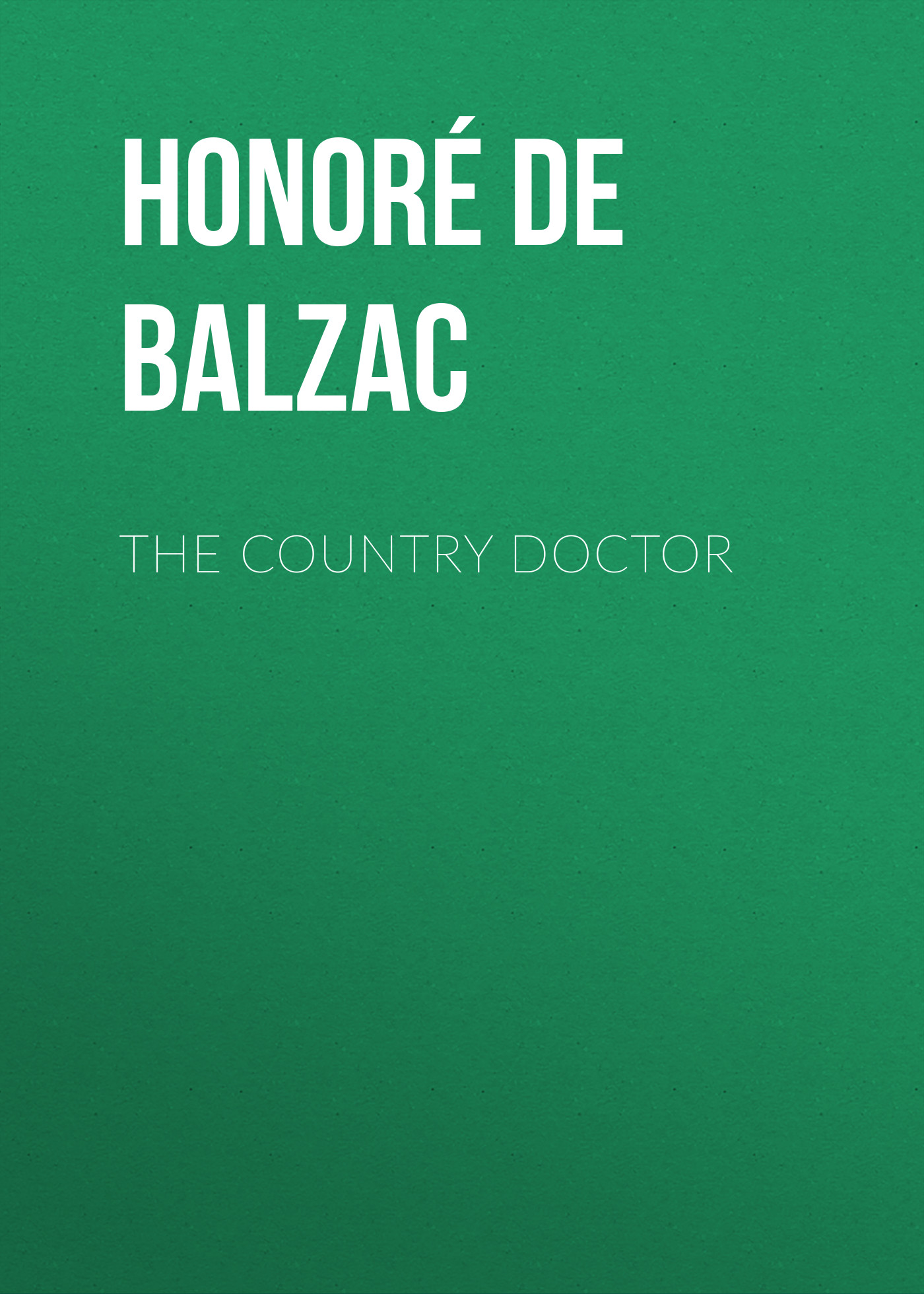 Обложка книги «The Country Doctor»