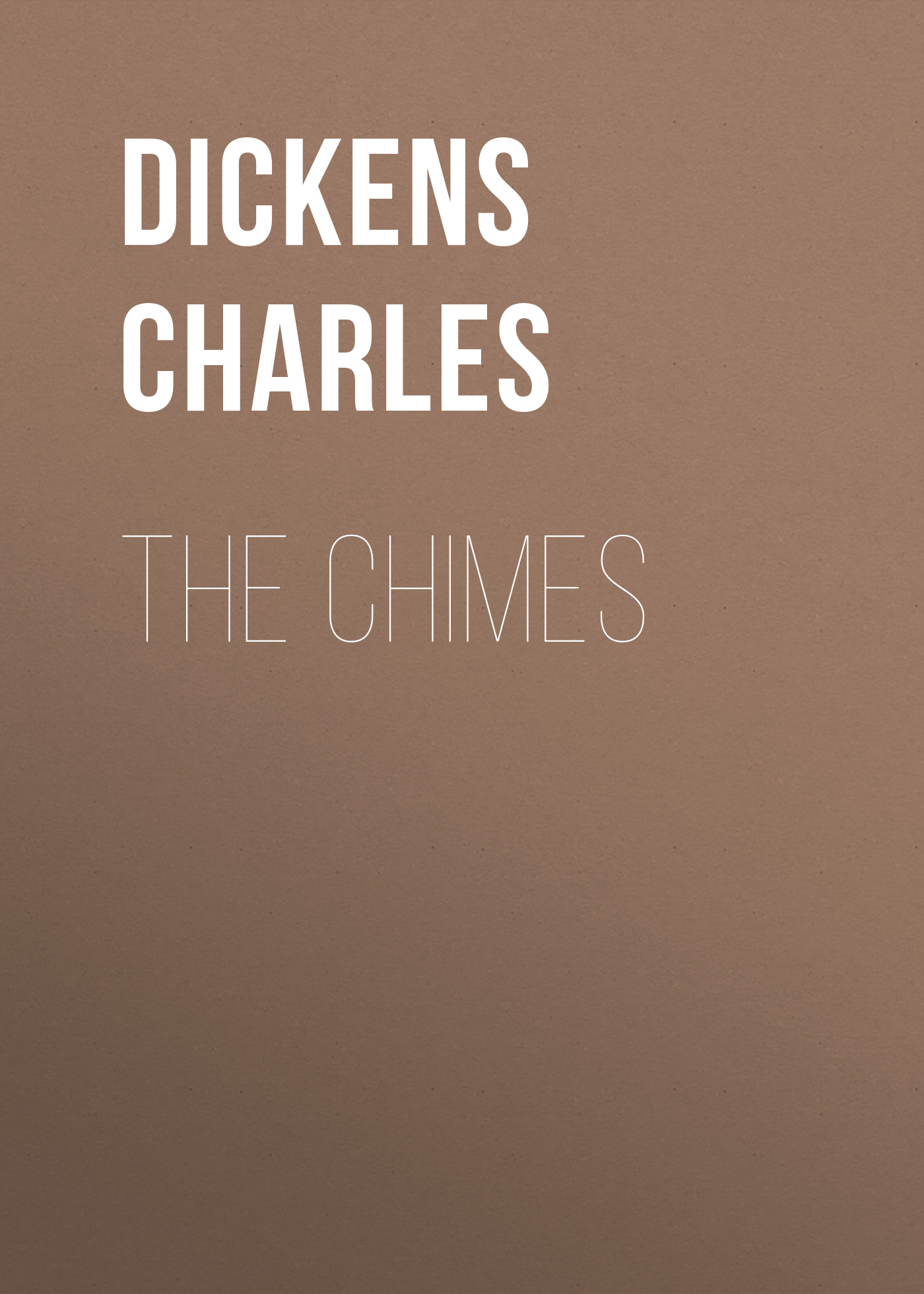 Обложка книги «The Chimes»