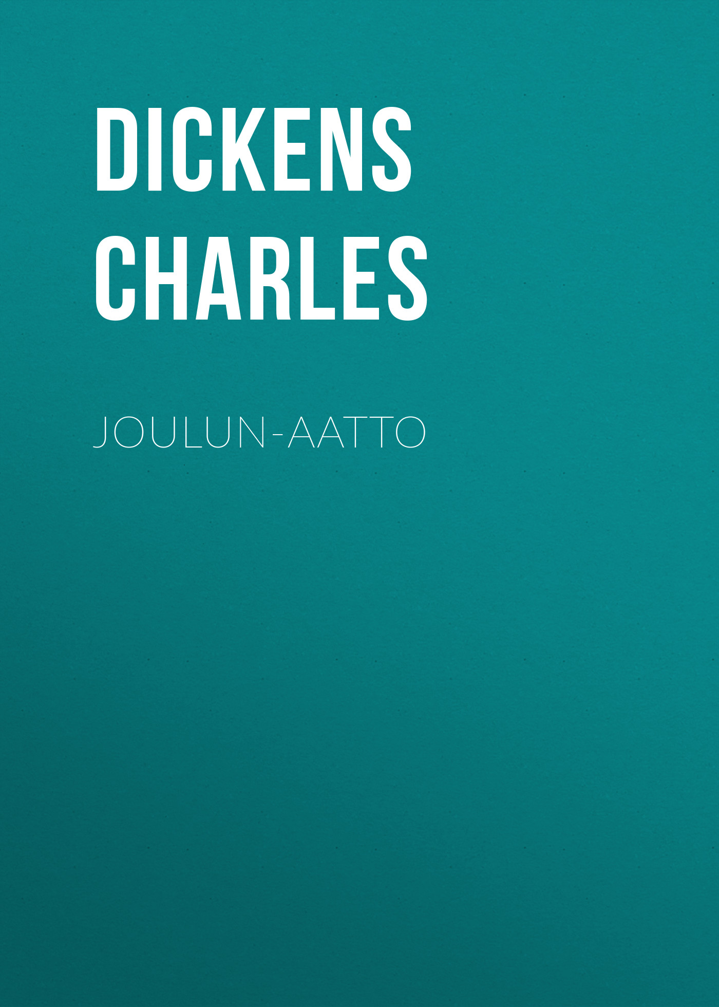 Обложка книги «Joulun-aatto»