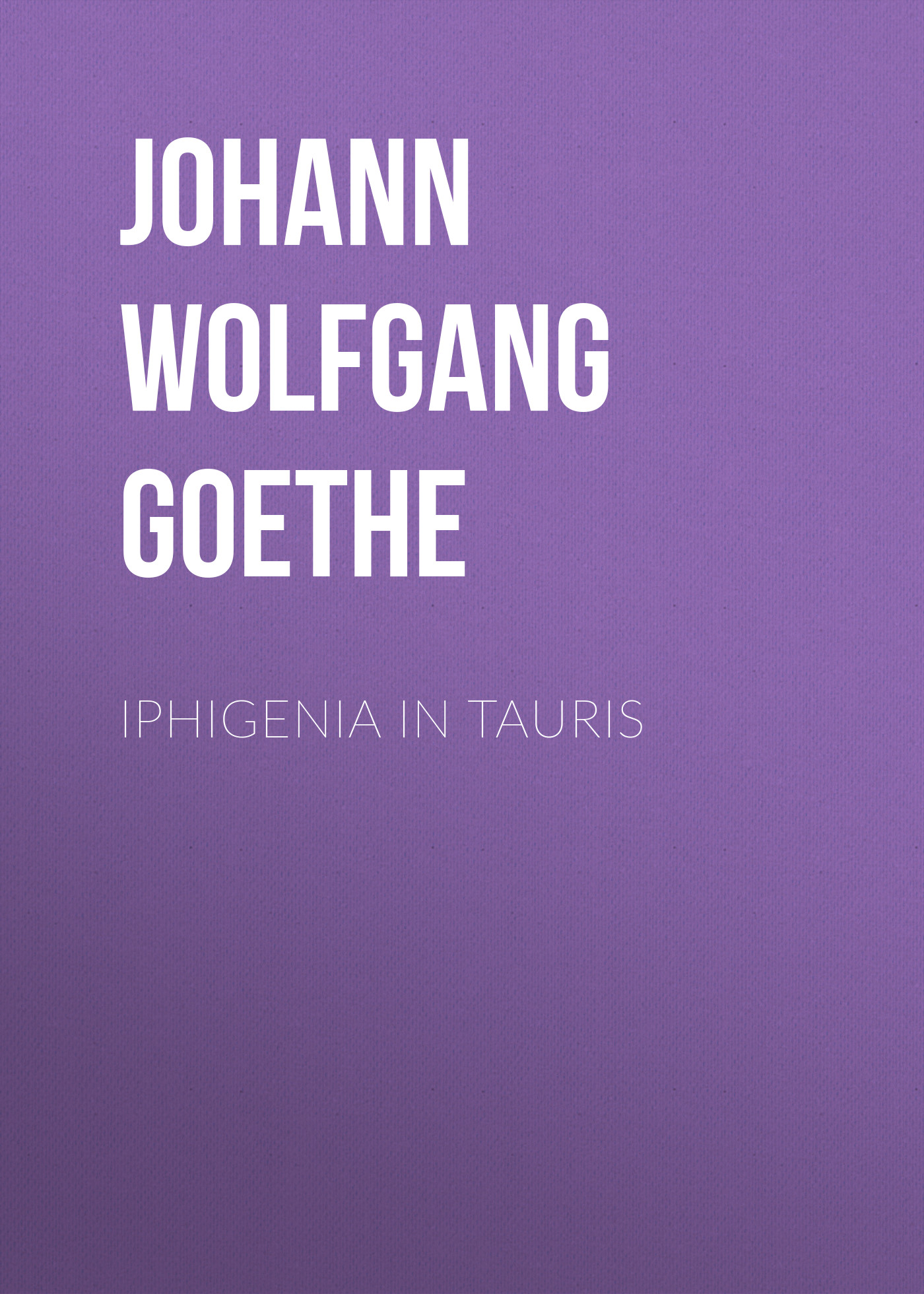 Обложка книги «Iphigenia in Tauris»