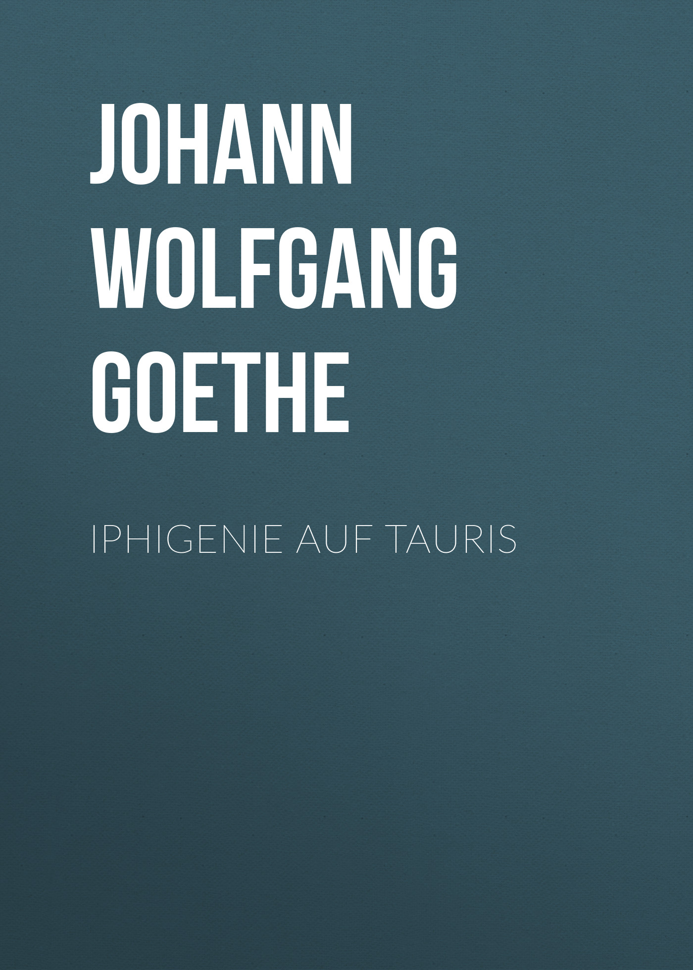 Обложка книги «Iphigenie auf Tauris»