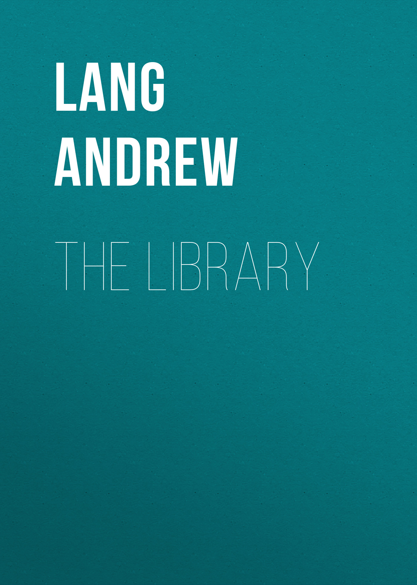 Обложка книги «The Library»