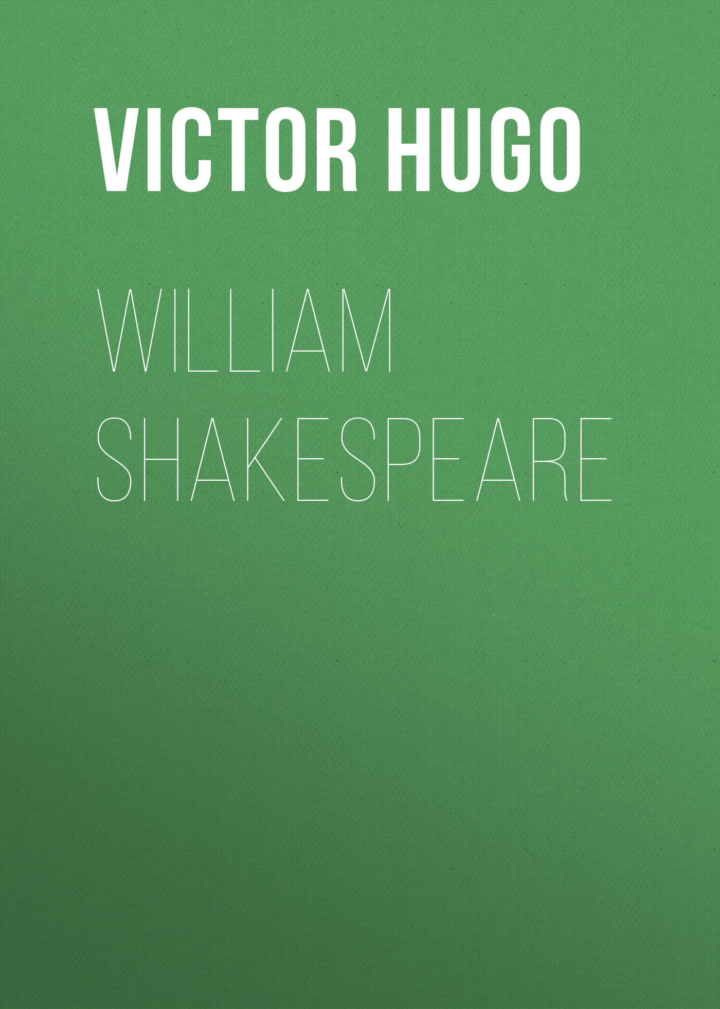 Обложка книги «William Shakespeare»