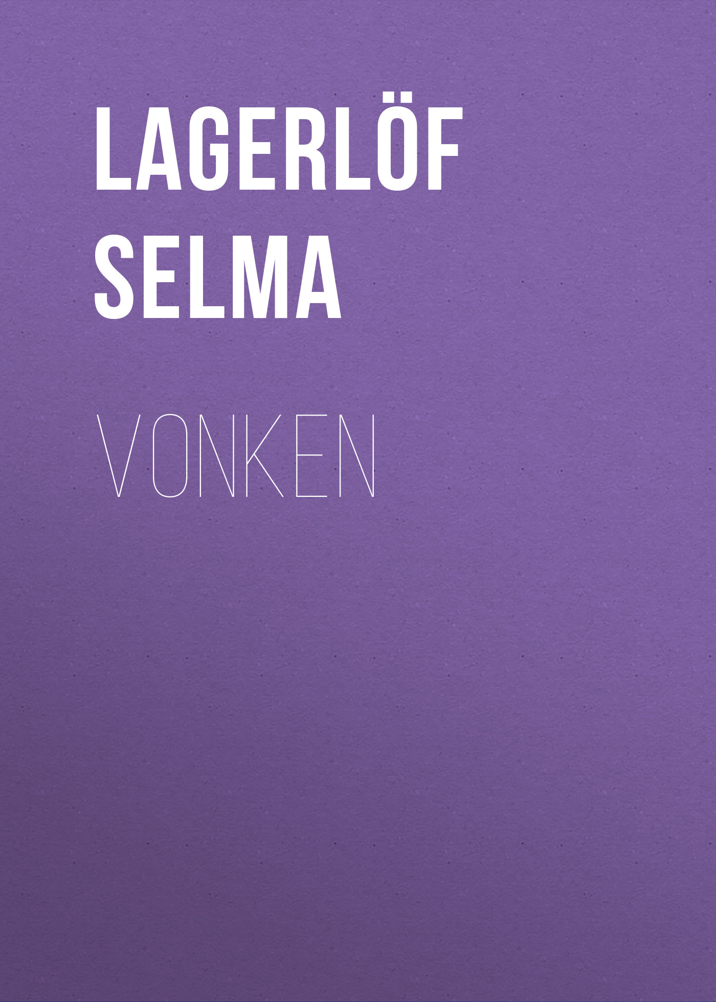 Обложка книги «Vonken»