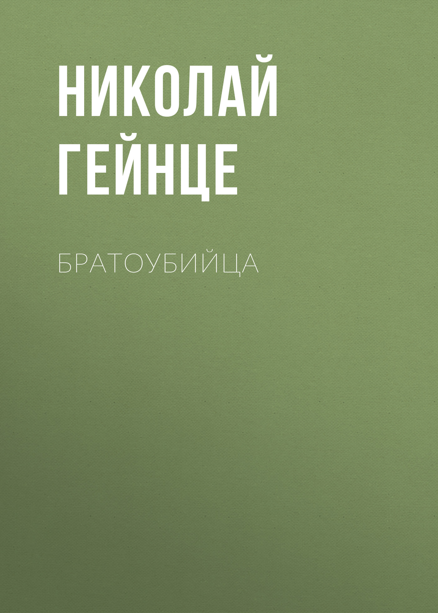 Обложка книги «Братоубийца»