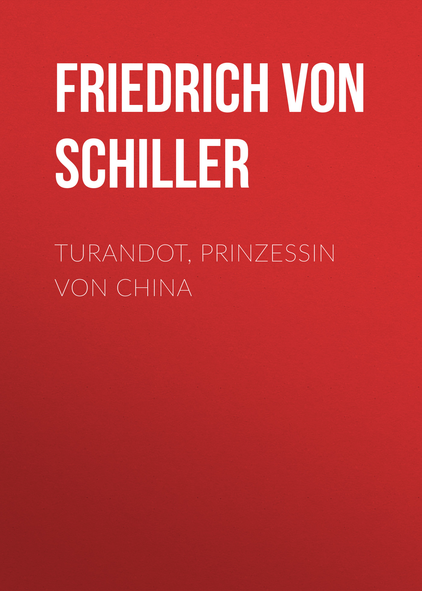 Обложка книги «Turandot, Prinzessin von China»