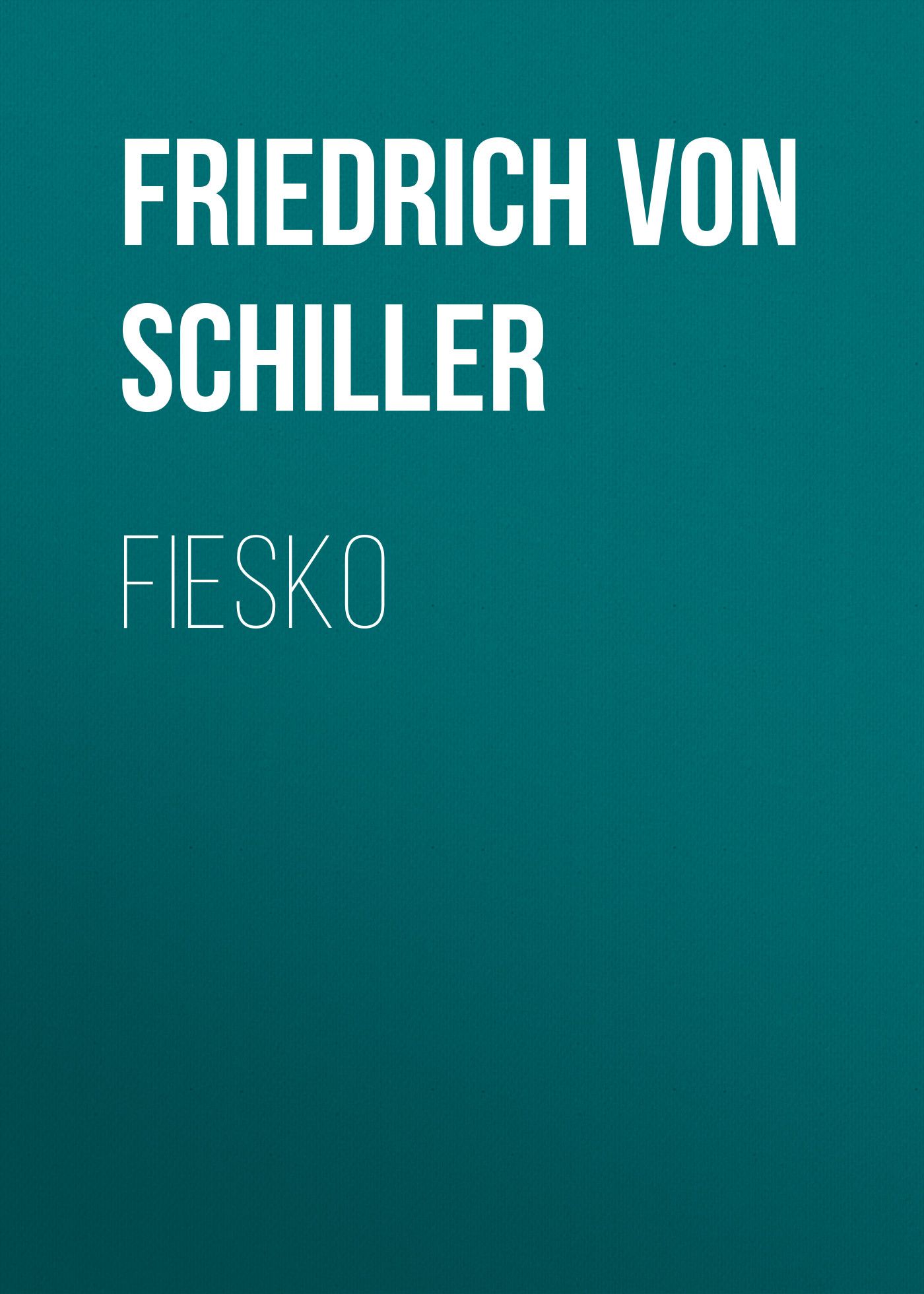 Обложка книги «Fiesko»