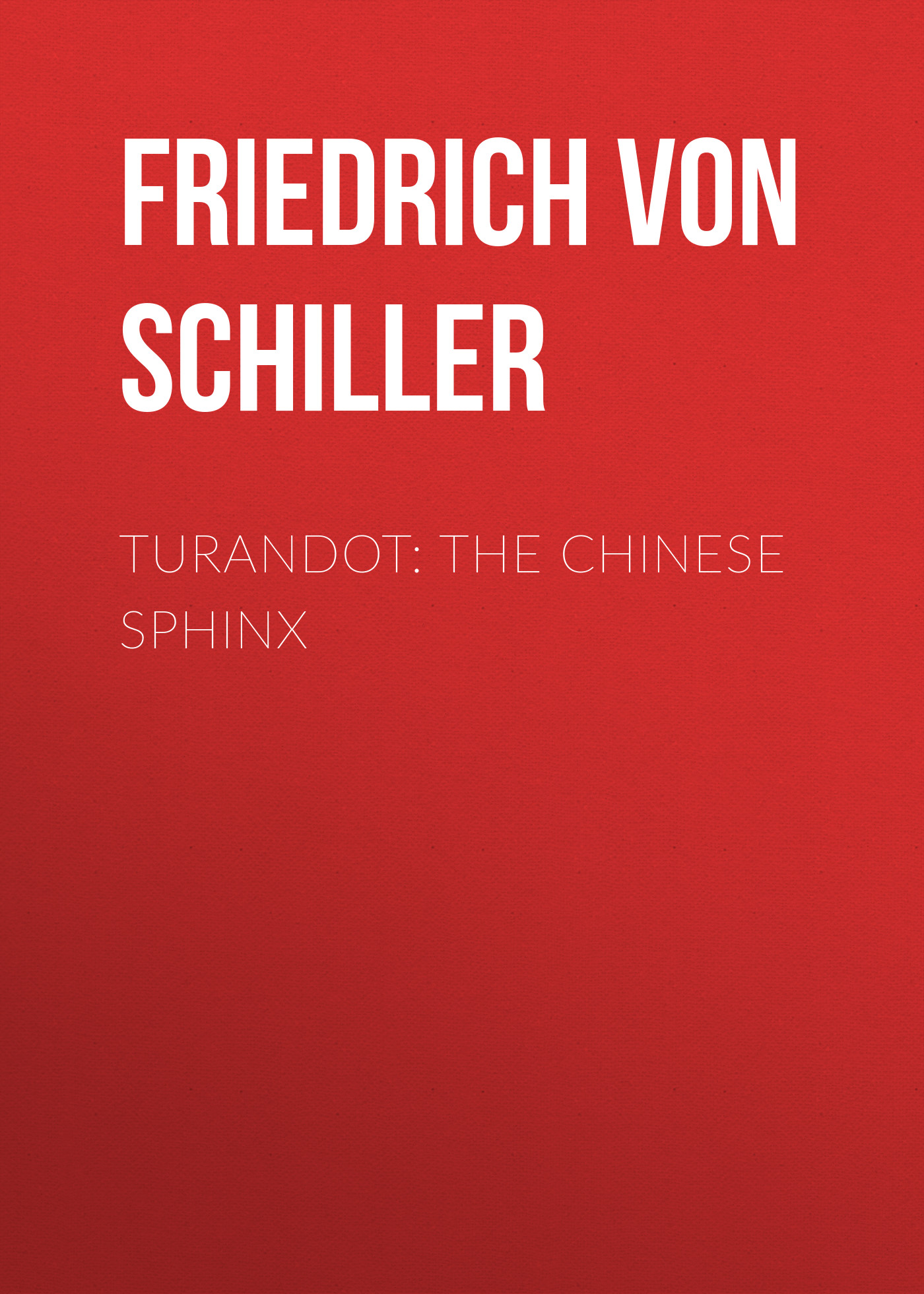 Обложка книги «Turandot: The Chinese Sphinx»