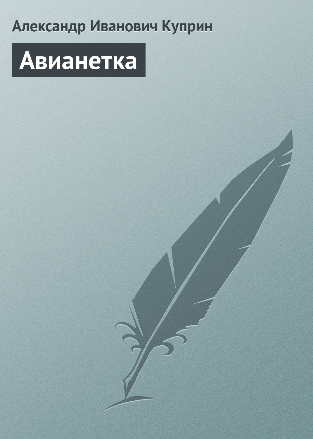 Обложка книги «Авианетка»