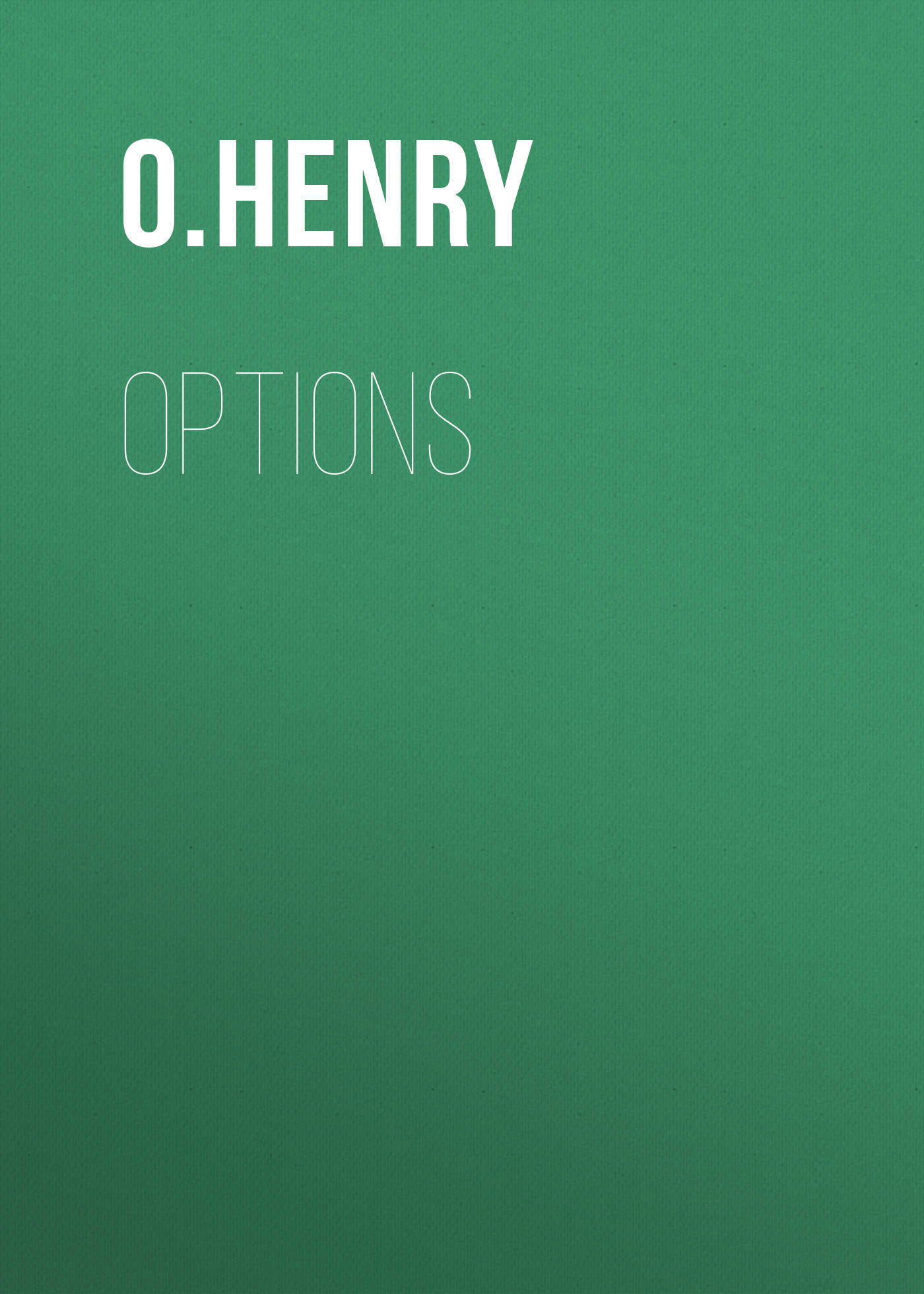 Обложка книги «Options»