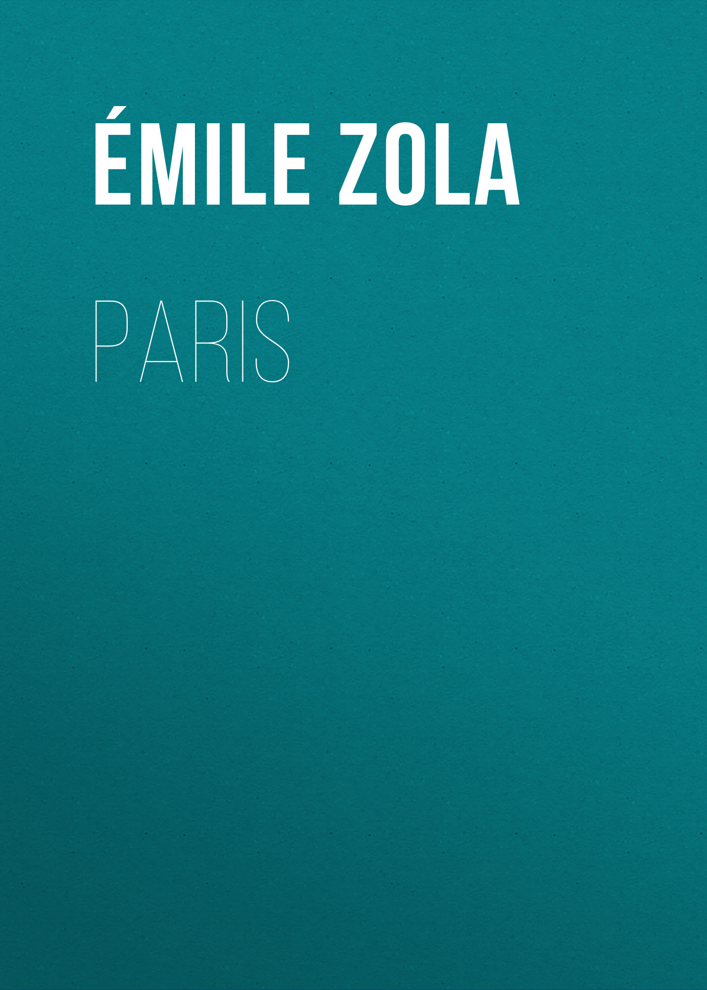 Обложка книги «Paris»