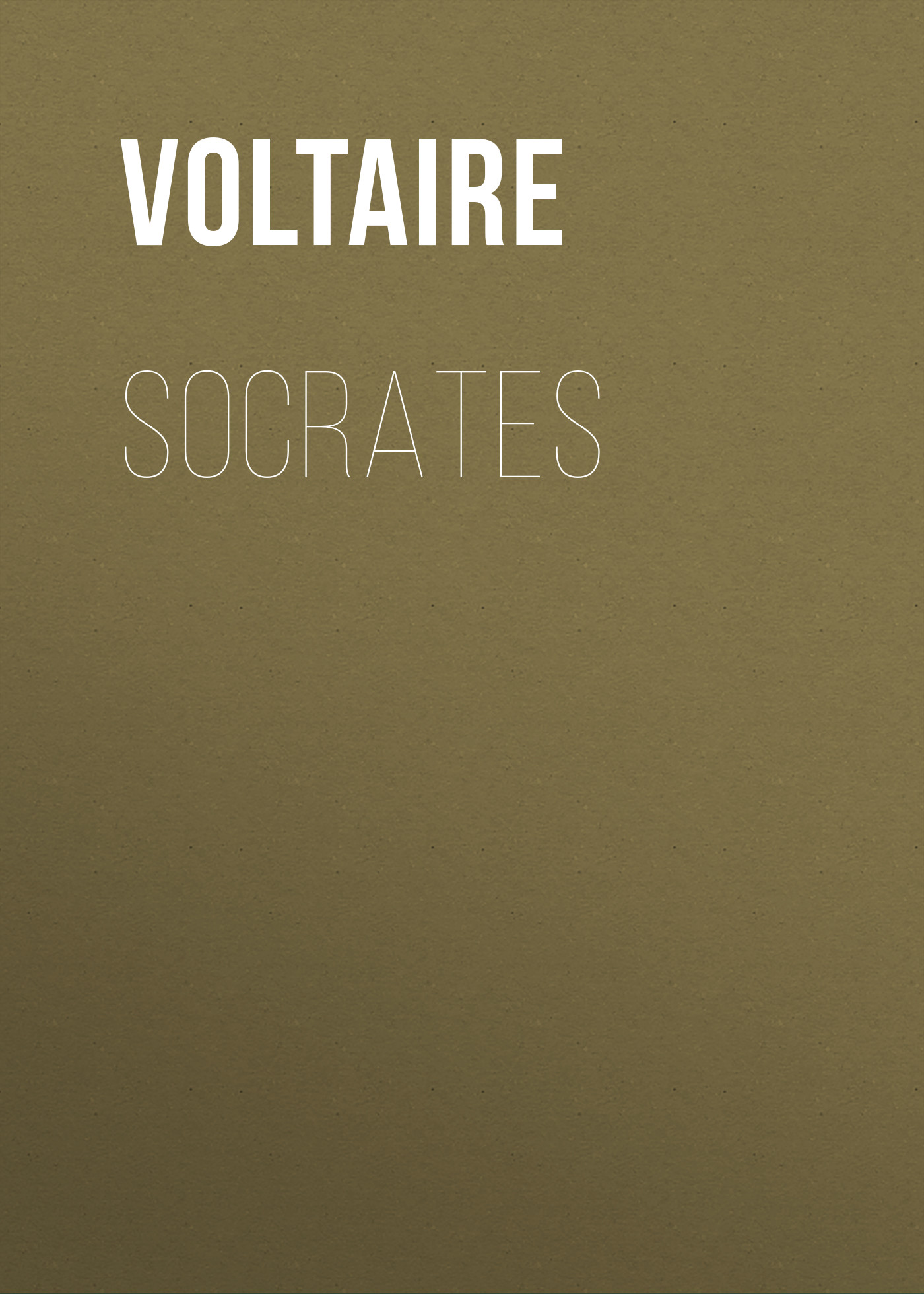 Обложка книги «Socrates»