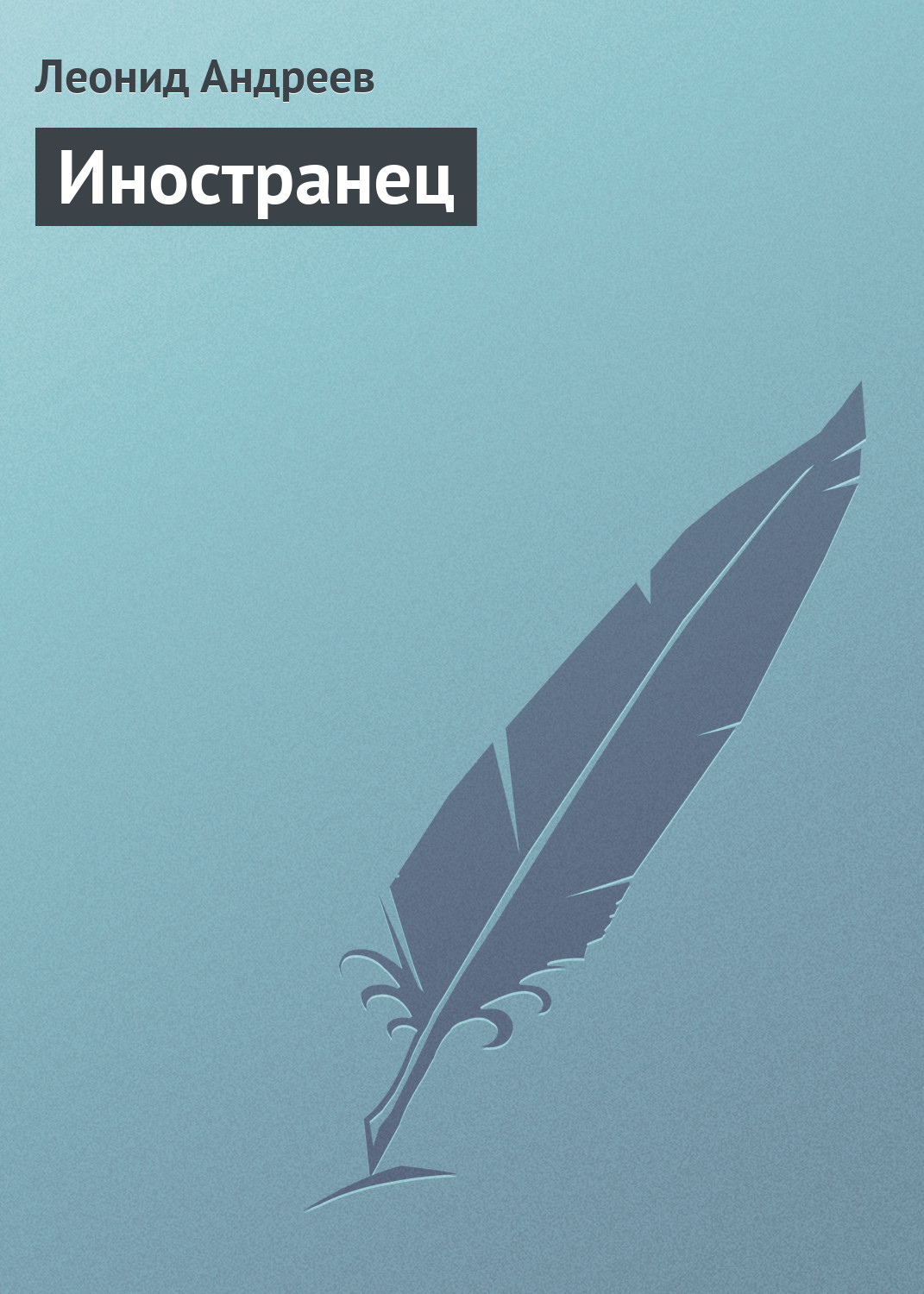 Обложка книги «Иностранец»