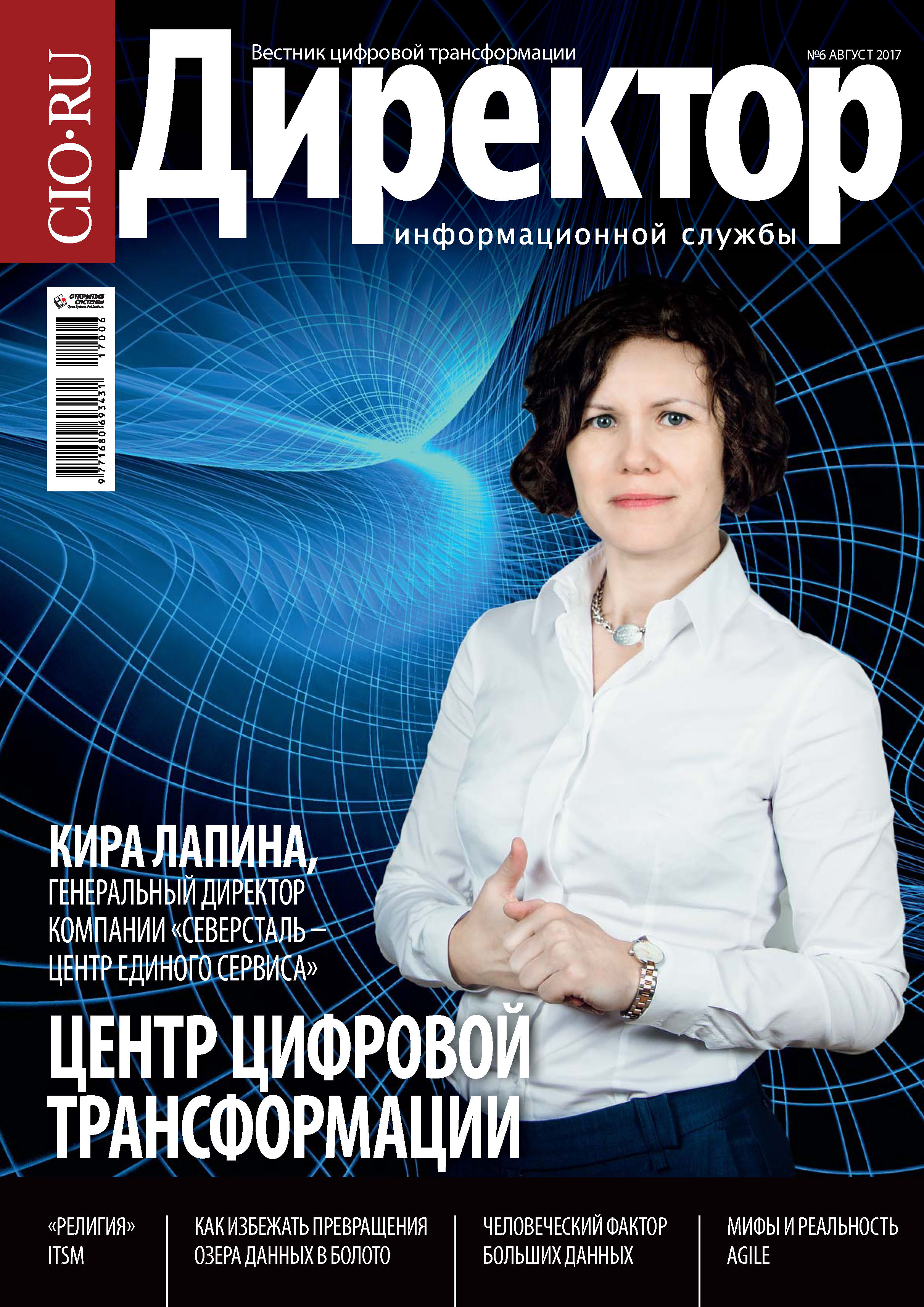 Обложка книги «Директор информационной службы №06/2017»