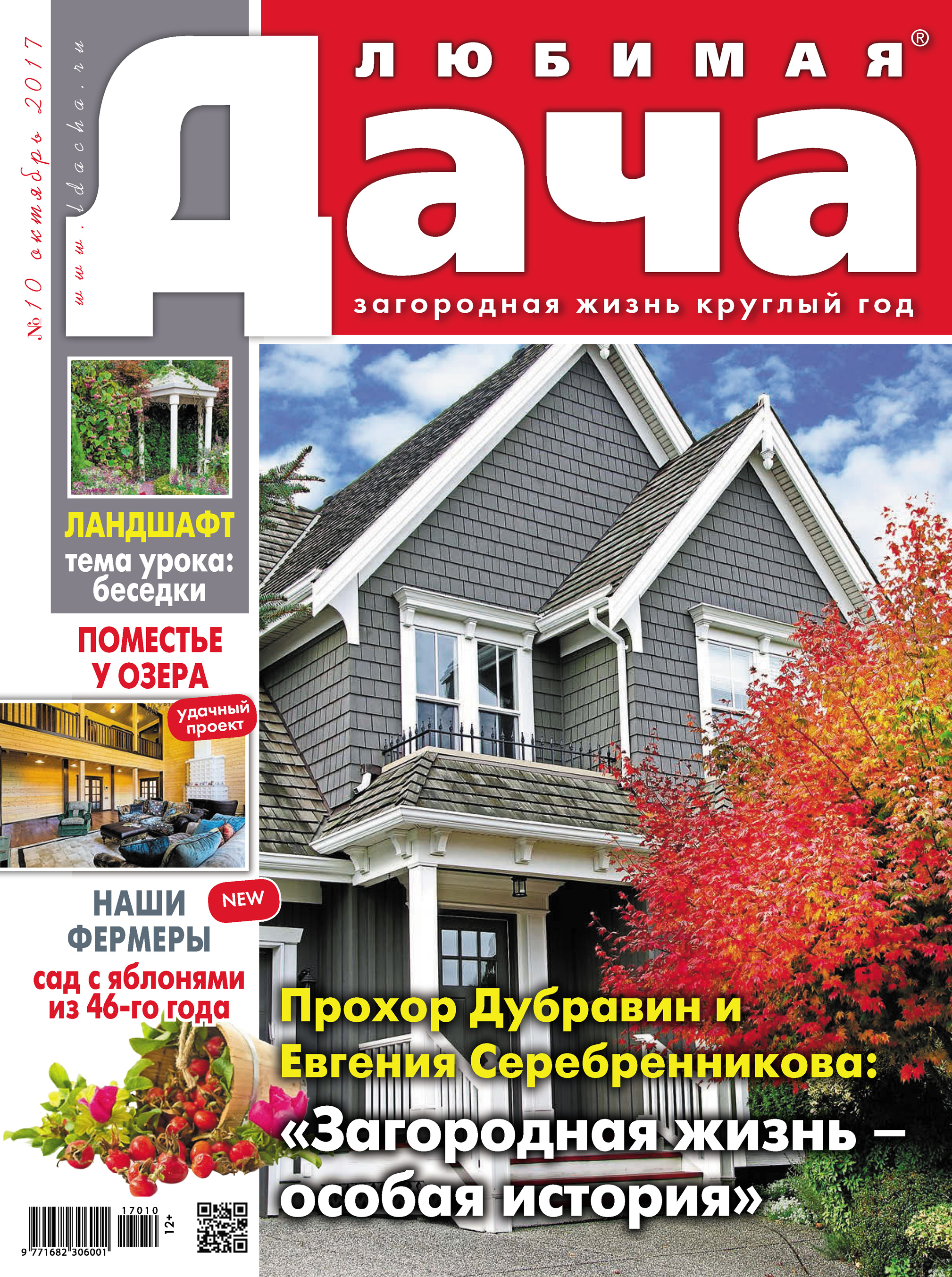 Обложка книги «Любимая дача №10/2017»