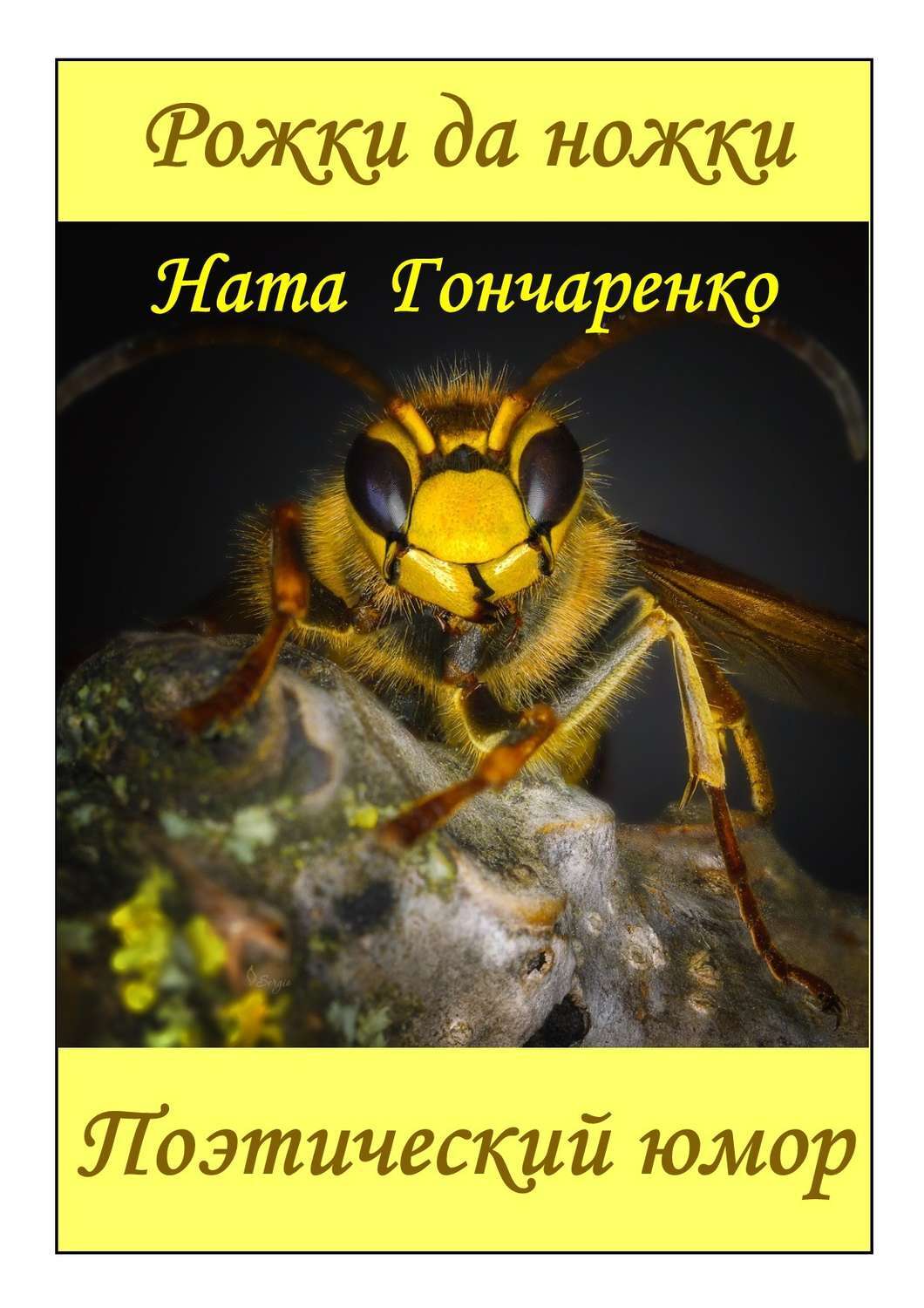 Обложка книги «Рожки да ножки. Поэтический юмор»