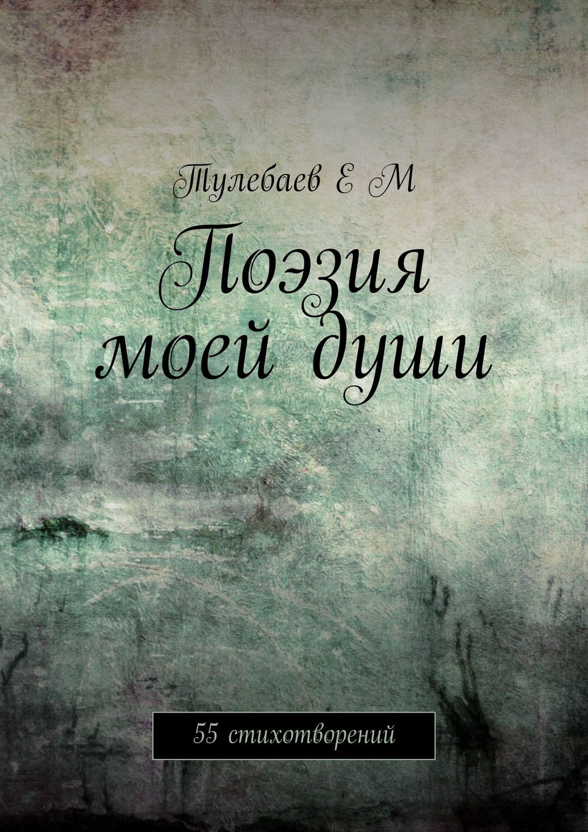Обложка книги «Поэзия моей души. 55 стихотворений»