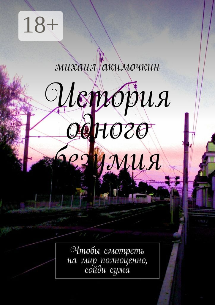 Обложка книги «История одного безумия. Чтобы смотреть на мир полноценно, сойди сума»