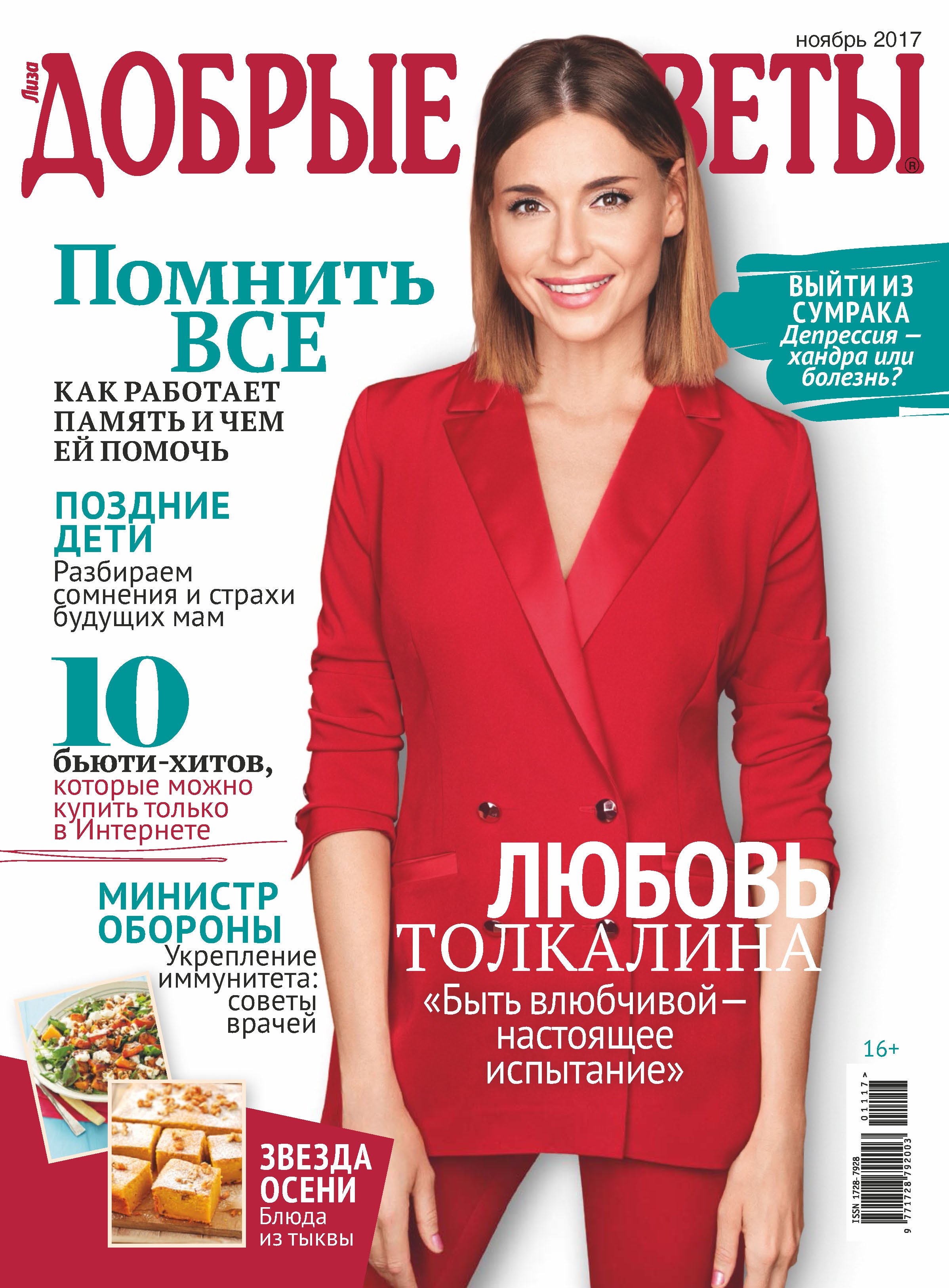 Обложка книги «Добрые советы №11/2017»