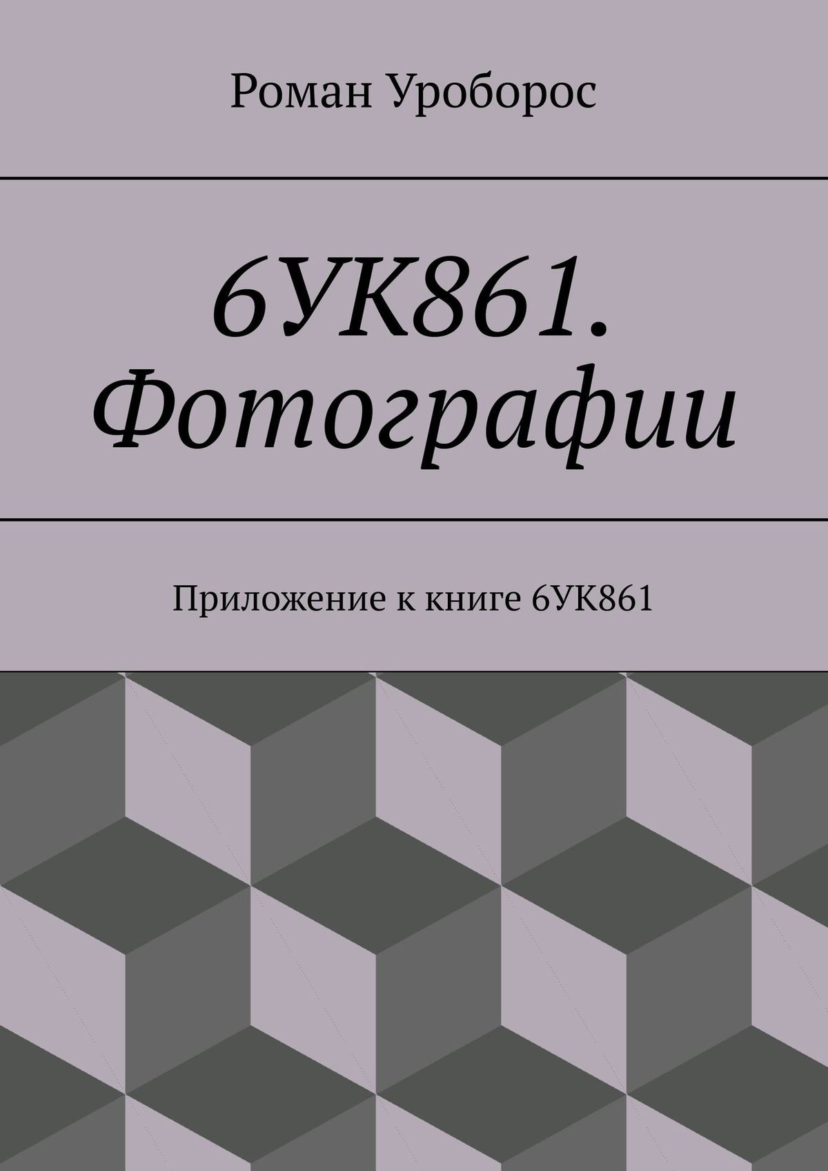 Обложка книги «6УК861. Фотографии. Приложение к книге 6УК861»