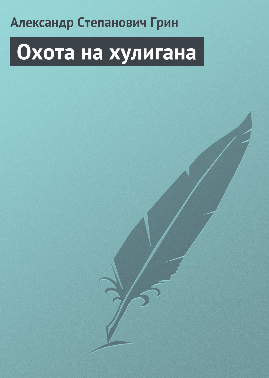 Обложка книги «Охота на хулигана»
