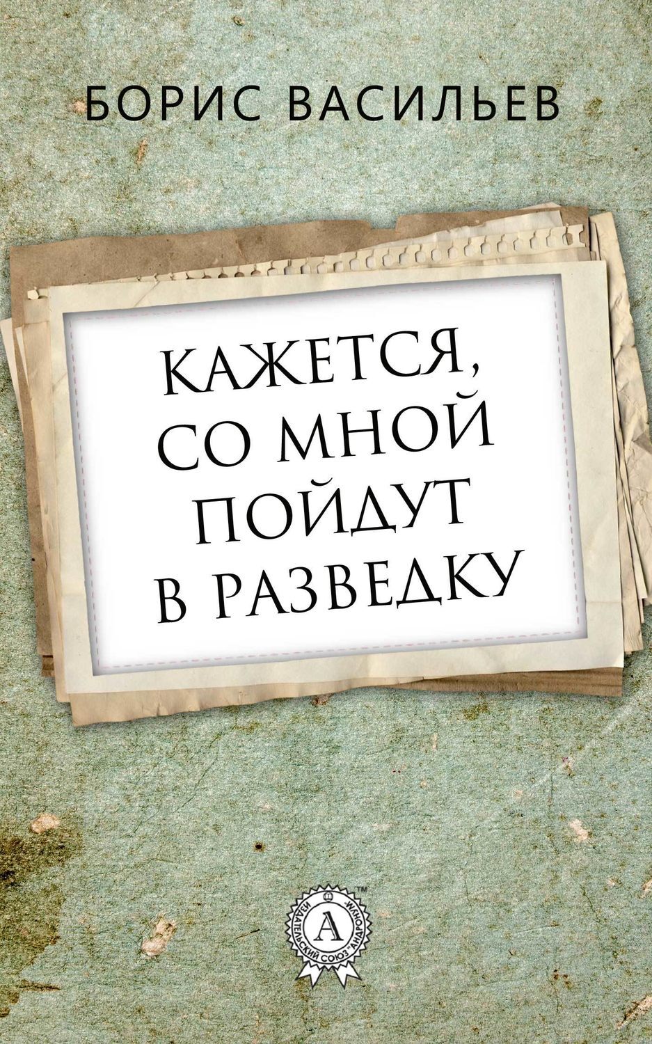 Обложка книги «Кажется, со мной пойдут в разведку»