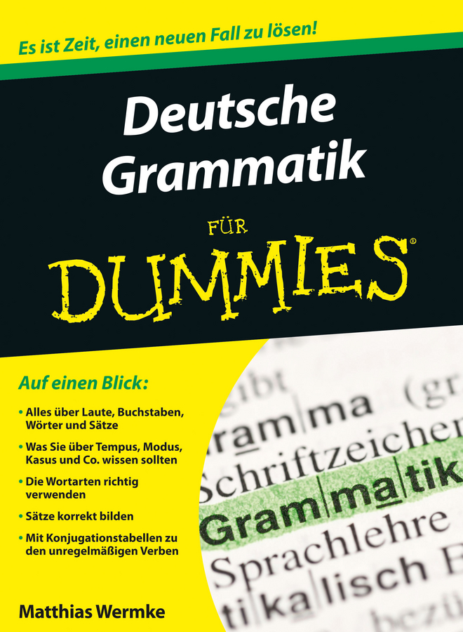 Обложка книги «Deutsche Grammatik für Dummies»