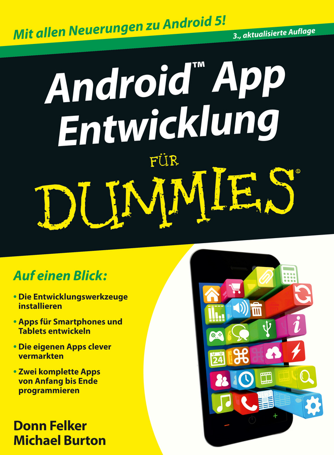 Обложка книги «Android App Entwicklung für Dummies»