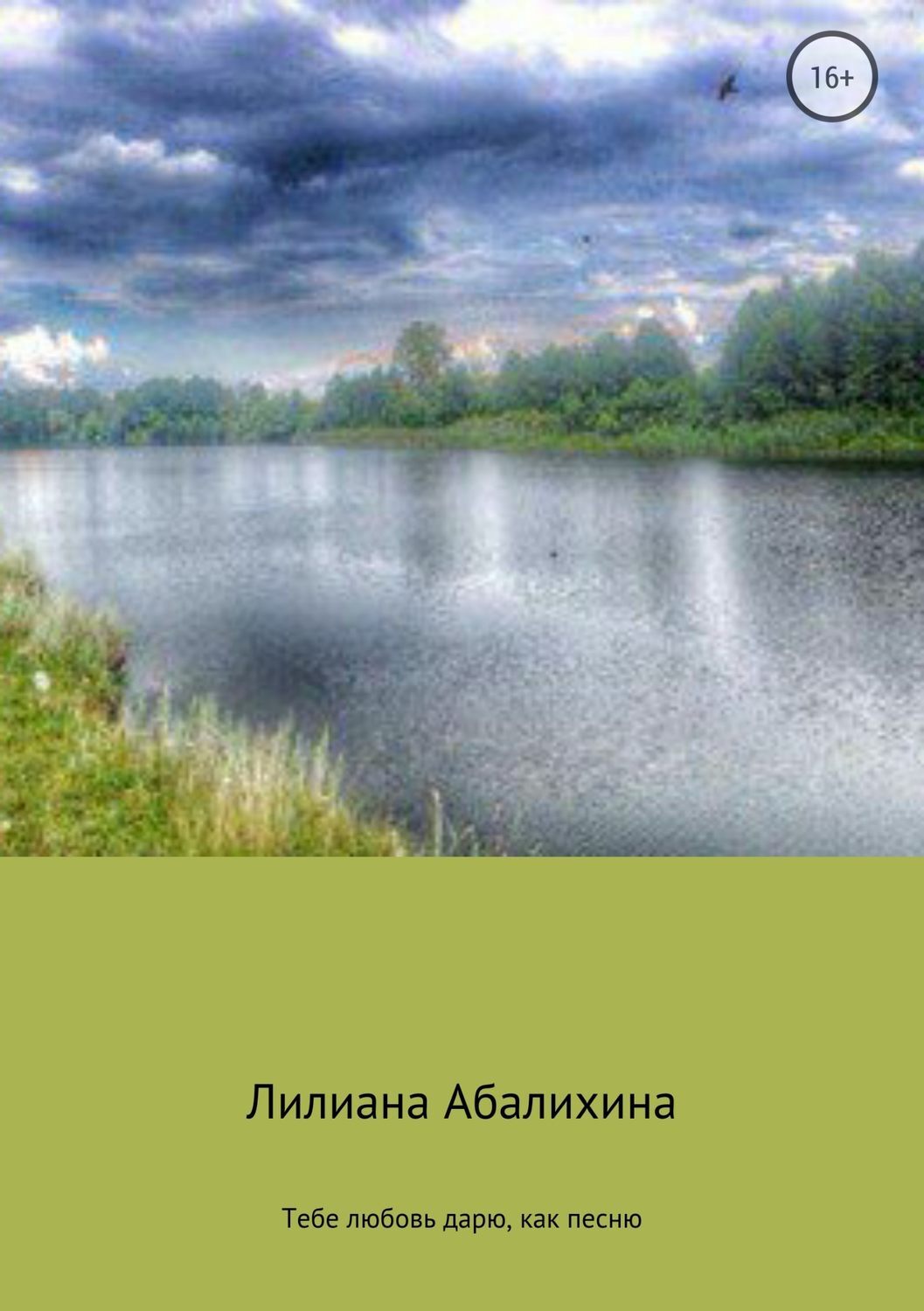 Обложка книги «Тебе любовь дарю, как песню. Сборник стихотворений»