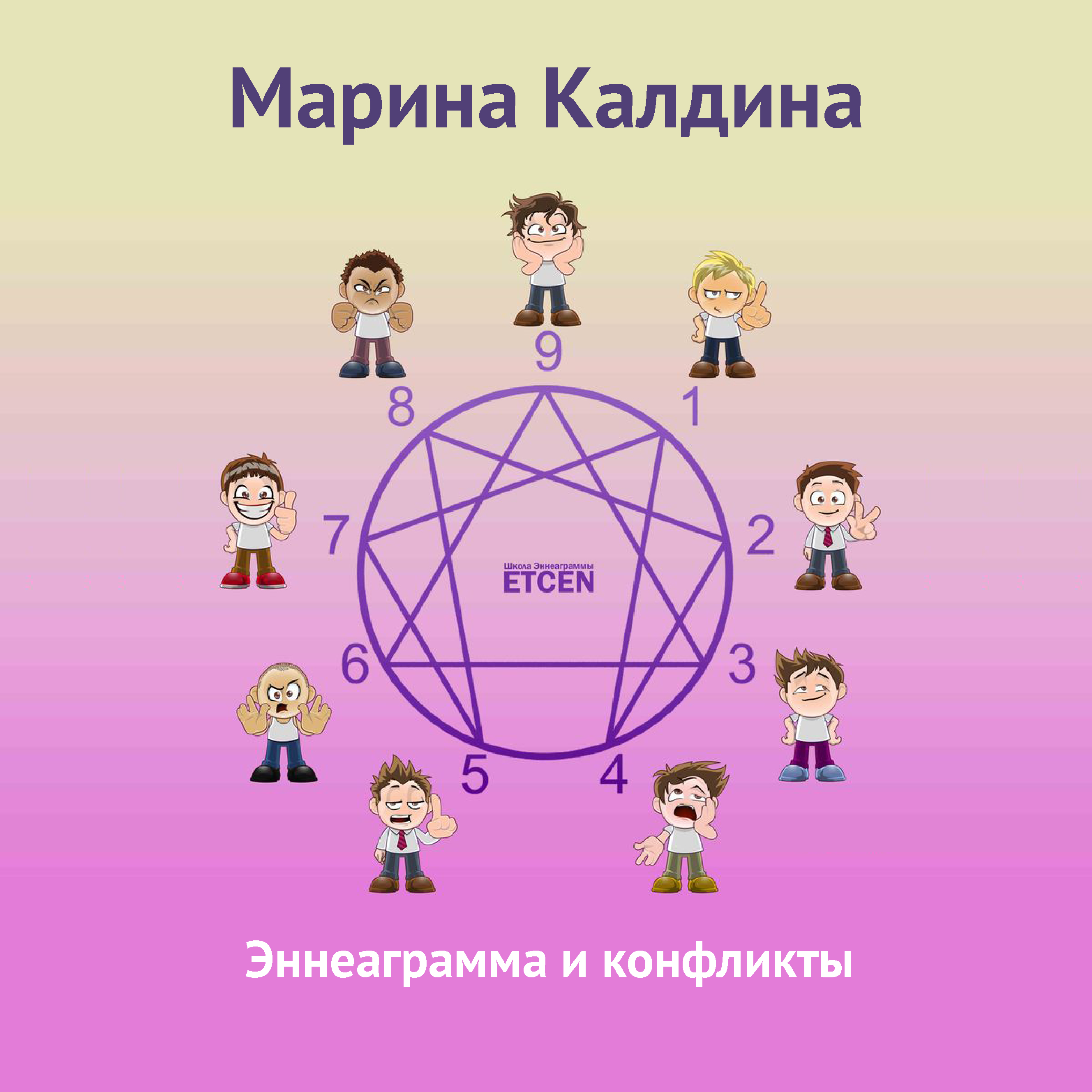 Обложка книги «Эннеаграмма и конфликты»