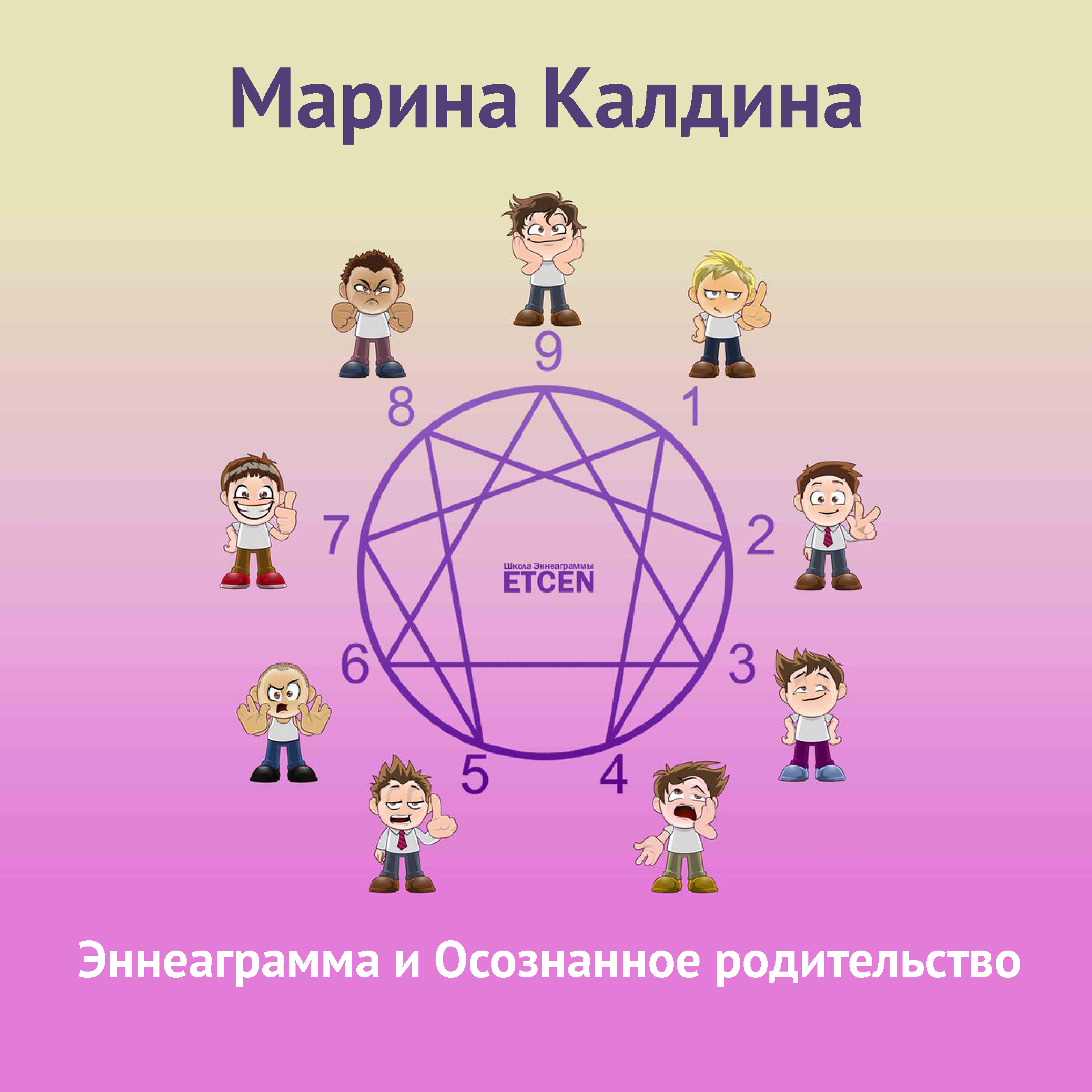 Обложка книги «Эннеаграмма и осознанное родительство»