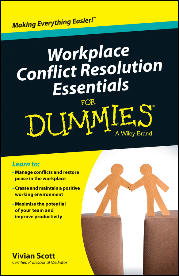 Обложка книги «Workplace Conflict Resolution Essentials For Dummies»