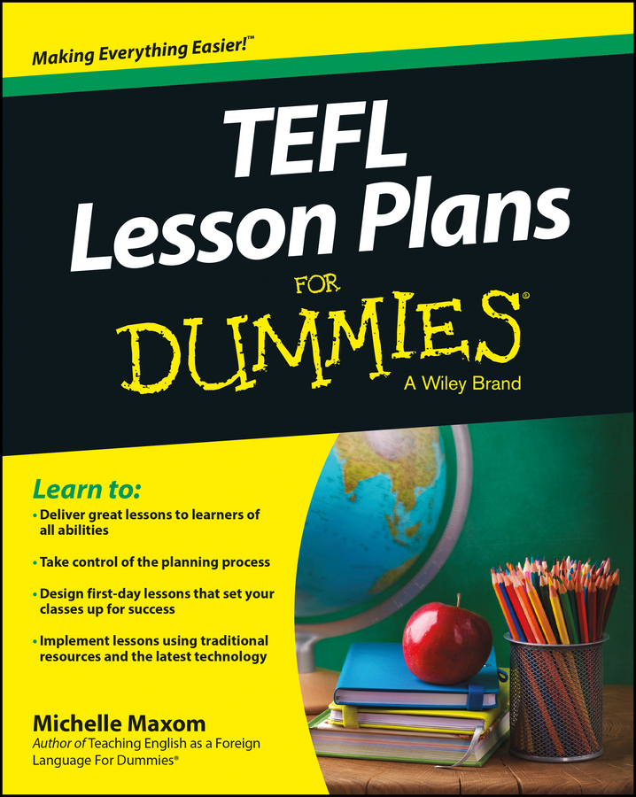 Обложка книги «TEFL Lesson Plans For Dummies»